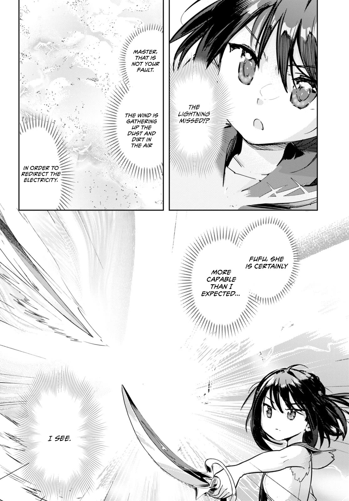 Kenshi o Mezashite Nyūgaku Shitanoni Mahō Tekisei 9999 Nandesukedo!? Chapter 68 page 10 - Chapter 68: Showdown of Wind and Lightning!!