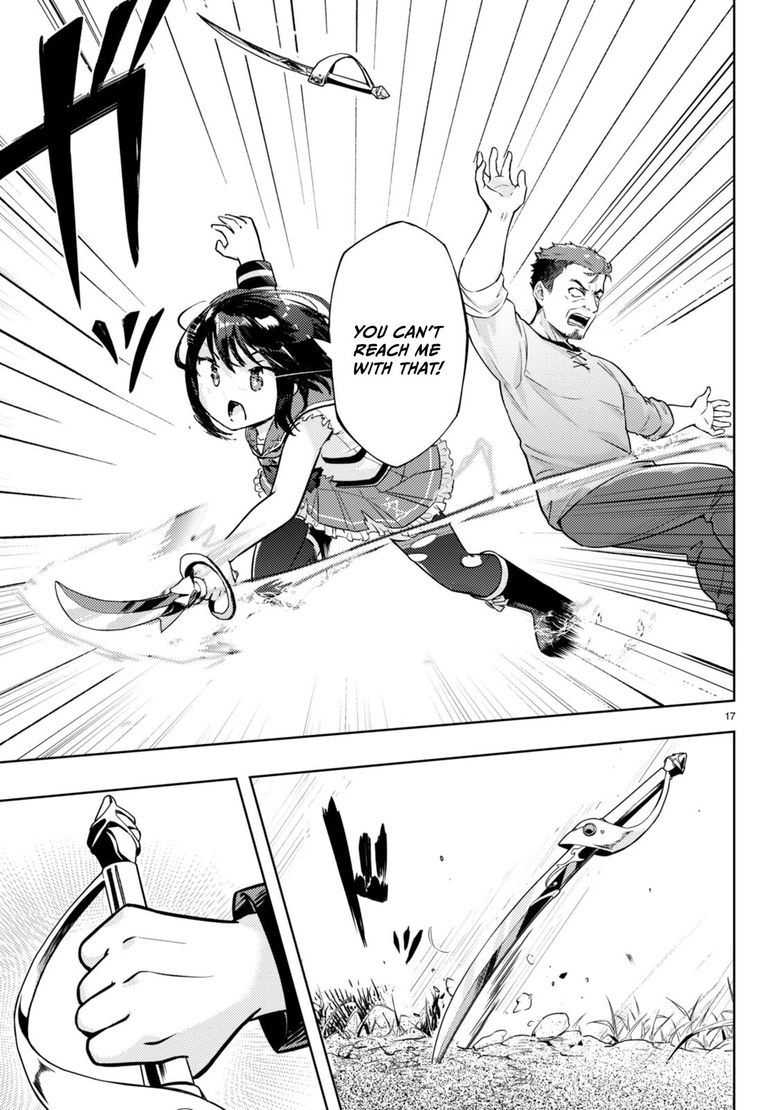 Kenshi o Mezashite Nyūgaku Shitanoni Mahō Tekisei 9999 Nandesukedo!? Chapter 68 page 17 - Chapter 68: Showdown of Wind and Lightning!!