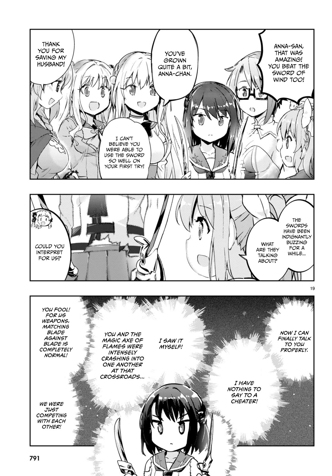 Kenshi o Mezashite Nyūgaku Shitanoni Mahō Tekisei 9999 Nandesukedo!? Chapter 68 page 19 - Chapter 68: Showdown of Wind and Lightning!!