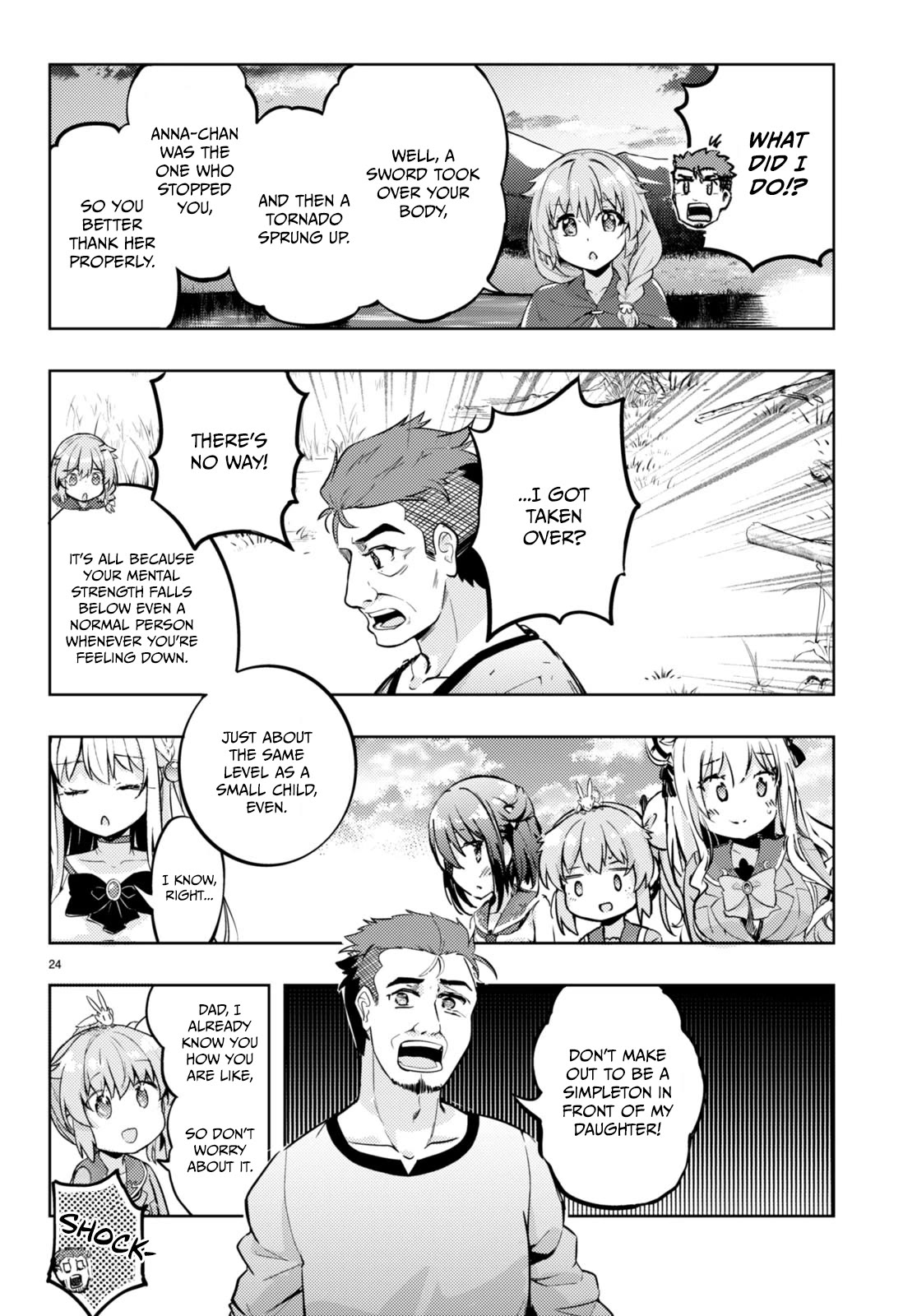 Kenshi o Mezashite Nyūgaku Shitanoni Mahō Tekisei 9999 Nandesukedo!? Chapter 68 page 24 - Chapter 68: Showdown of Wind and Lightning!!