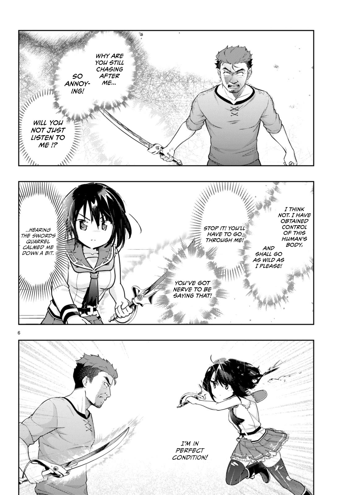 Kenshi o Mezashite Nyūgaku Shitanoni Mahō Tekisei 9999 Nandesukedo!? Chapter 68 page 6 - Chapter 68: Showdown of Wind and Lightning!!
