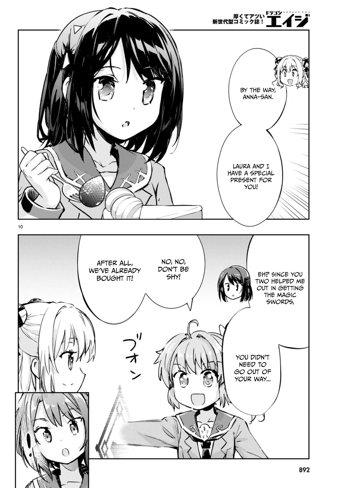 Kenshi o Mezashite Nyūgaku Shitanoni Mahō Tekisei 9999 Nandesukedo!? Chapter 69 page 10 - Chapter 69: A challenge from a friend!!