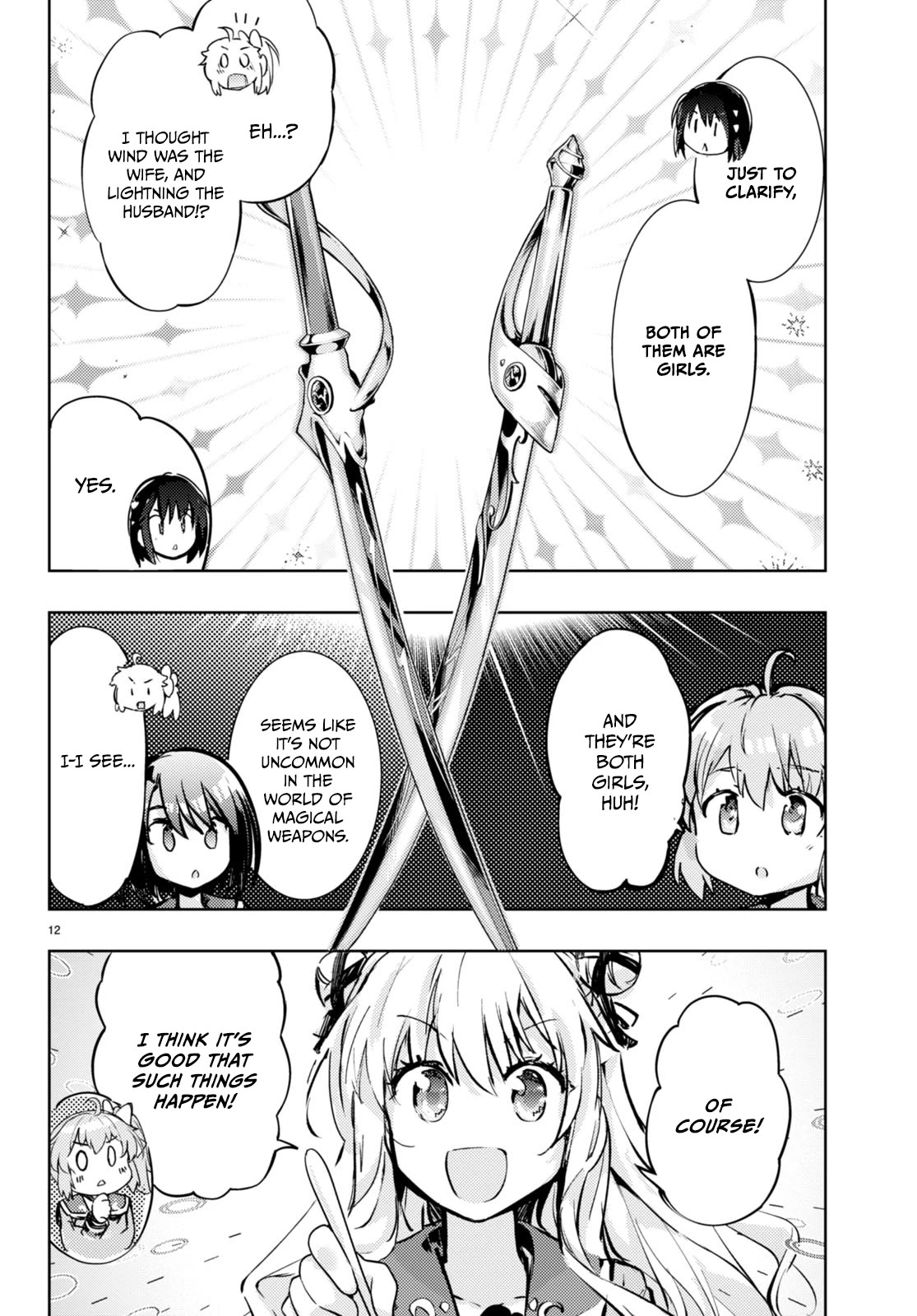 Kenshi o Mezashite Nyūgaku Shitanoni Mahō Tekisei 9999 Nandesukedo!? Chapter 69 page 12 - Chapter 69: A challenge from a friend!!