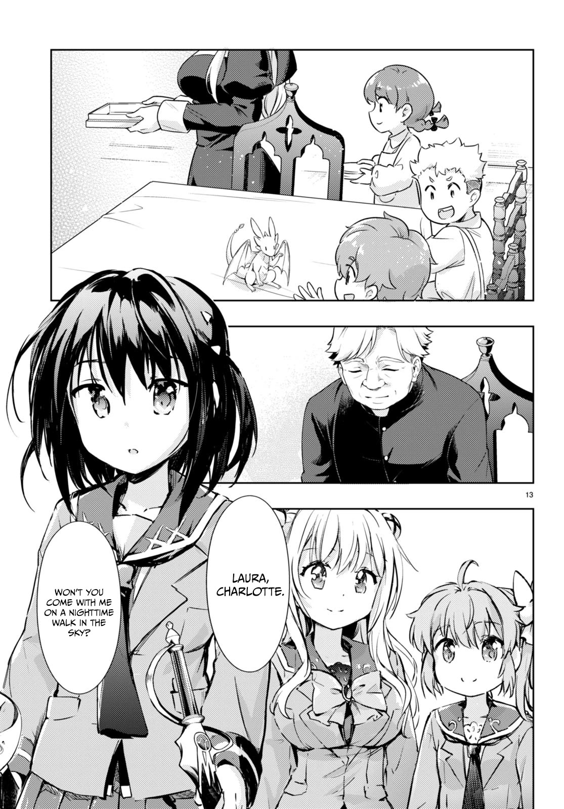 Kenshi o Mezashite Nyūgaku Shitanoni Mahō Tekisei 9999 Nandesukedo!? Chapter 69 page 13 - Chapter 69: A challenge from a friend!!