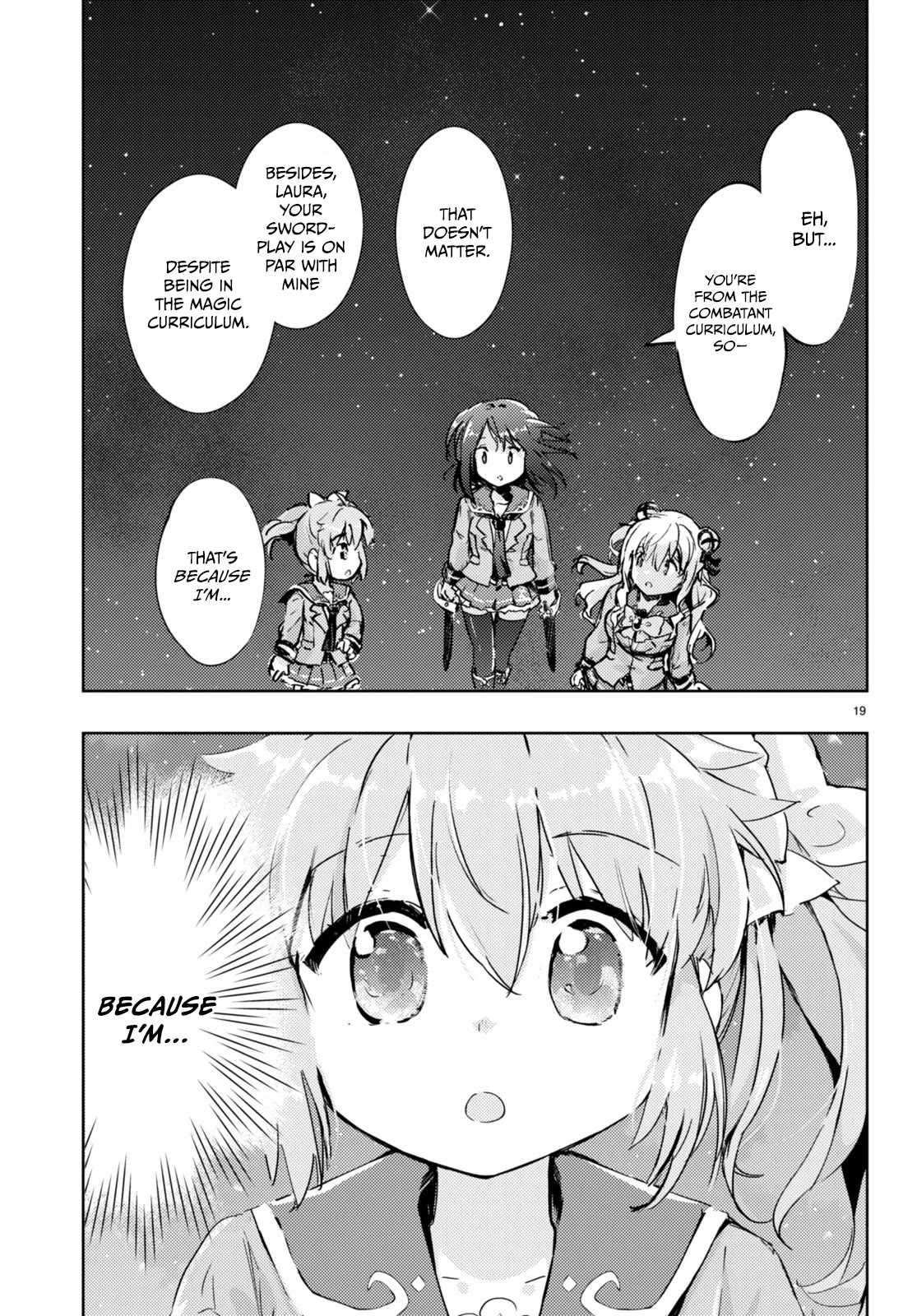 Kenshi o Mezashite Nyūgaku Shitanoni Mahō Tekisei 9999 Nandesukedo!? Chapter 69 page 18 - Chapter 69: A challenge from a friend!!