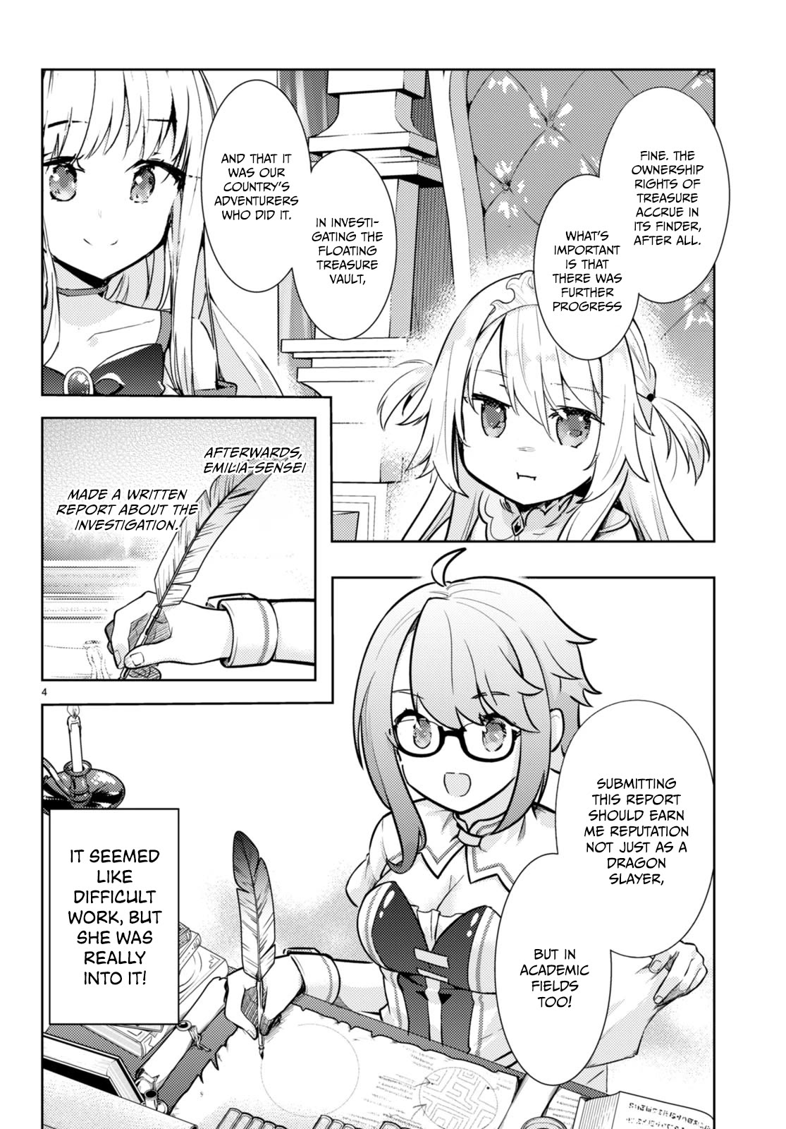 Kenshi o Mezashite Nyūgaku Shitanoni Mahō Tekisei 9999 Nandesukedo!? Chapter 69 page 4 - Chapter 69: A challenge from a friend!!