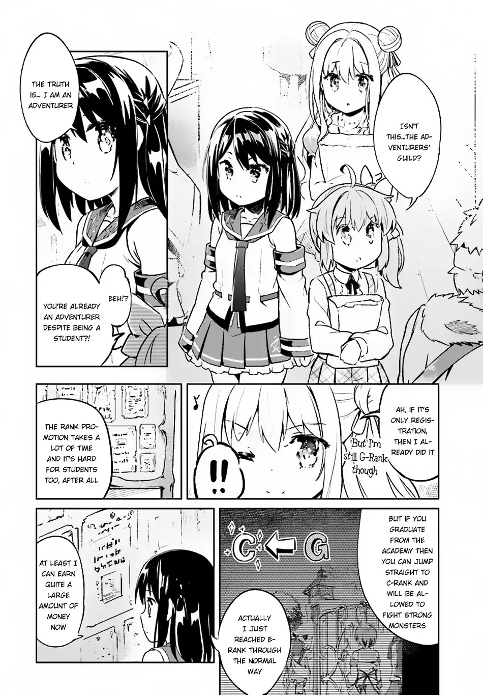 Kenshi o Mezashite Nyūgaku Shitanoni Mahō Tekisei 9999 Nandesukedo!? Chapter 7 page 15 - Chapter 7: Let's Go On An Adventure In The Capital City, Ledion!!