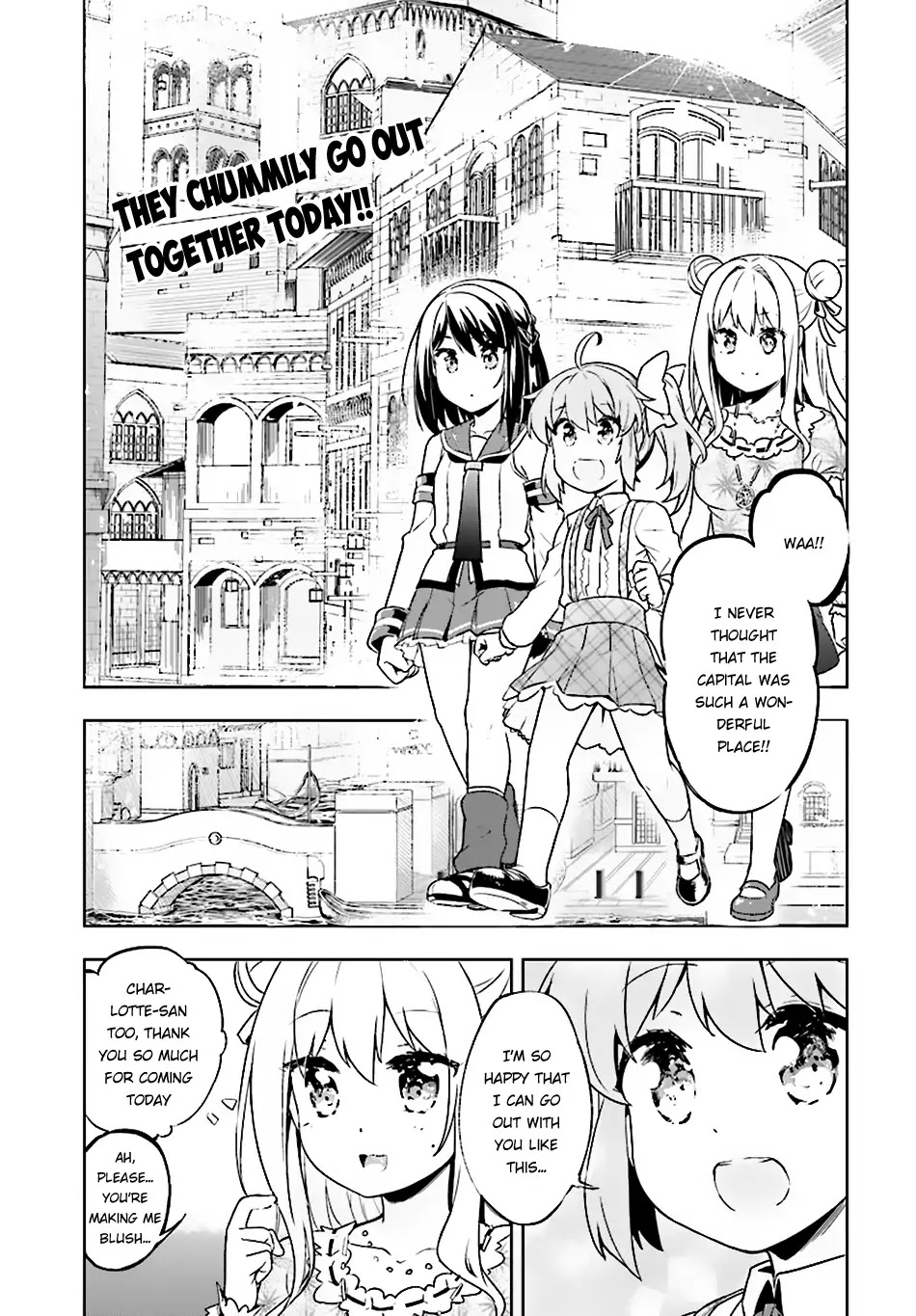 Kenshi o Mezashite Nyūgaku Shitanoni Mahō Tekisei 9999 Nandesukedo!? Chapter 7 page 4 - Chapter 7: Let's Go On An Adventure In The Capital City, Ledion!!