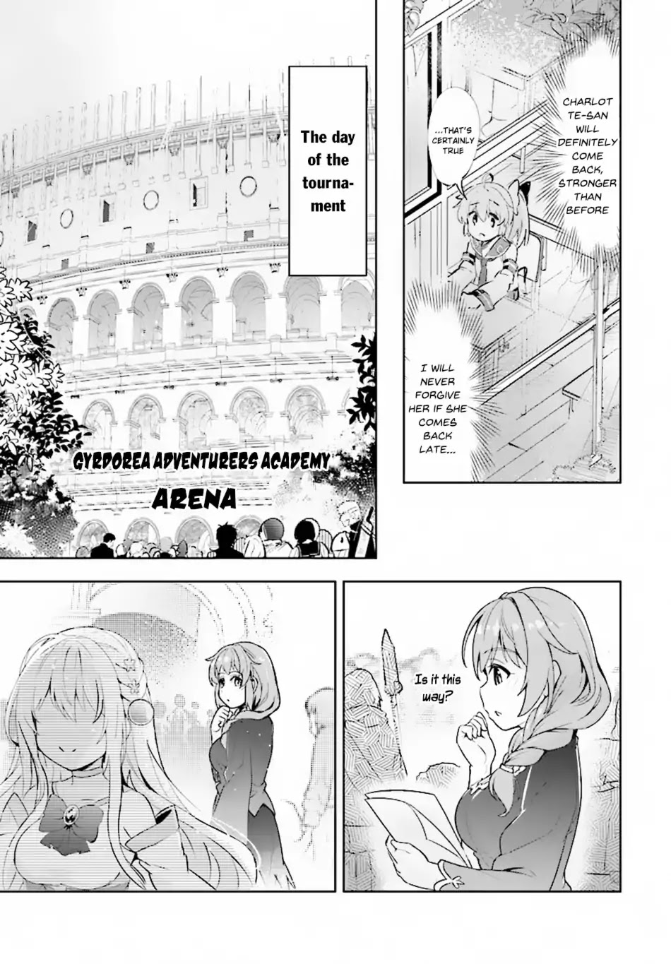 Kenshi o Mezashite Nyūgaku Shitanoni Mahō Tekisei 9999 Nandesukedo!? Chapter 8 page 17 - Chapter 8: The Star of the Prelims!!