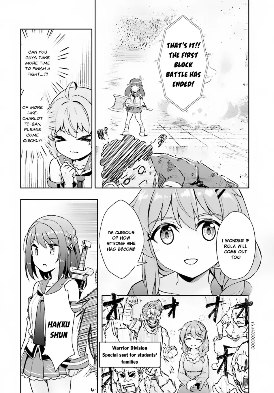 Kenshi o Mezashite Nyūgaku Shitanoni Mahō Tekisei 9999 Nandesukedo!? Chapter 8 page 20 - Chapter 8: The Star of the Prelims!!