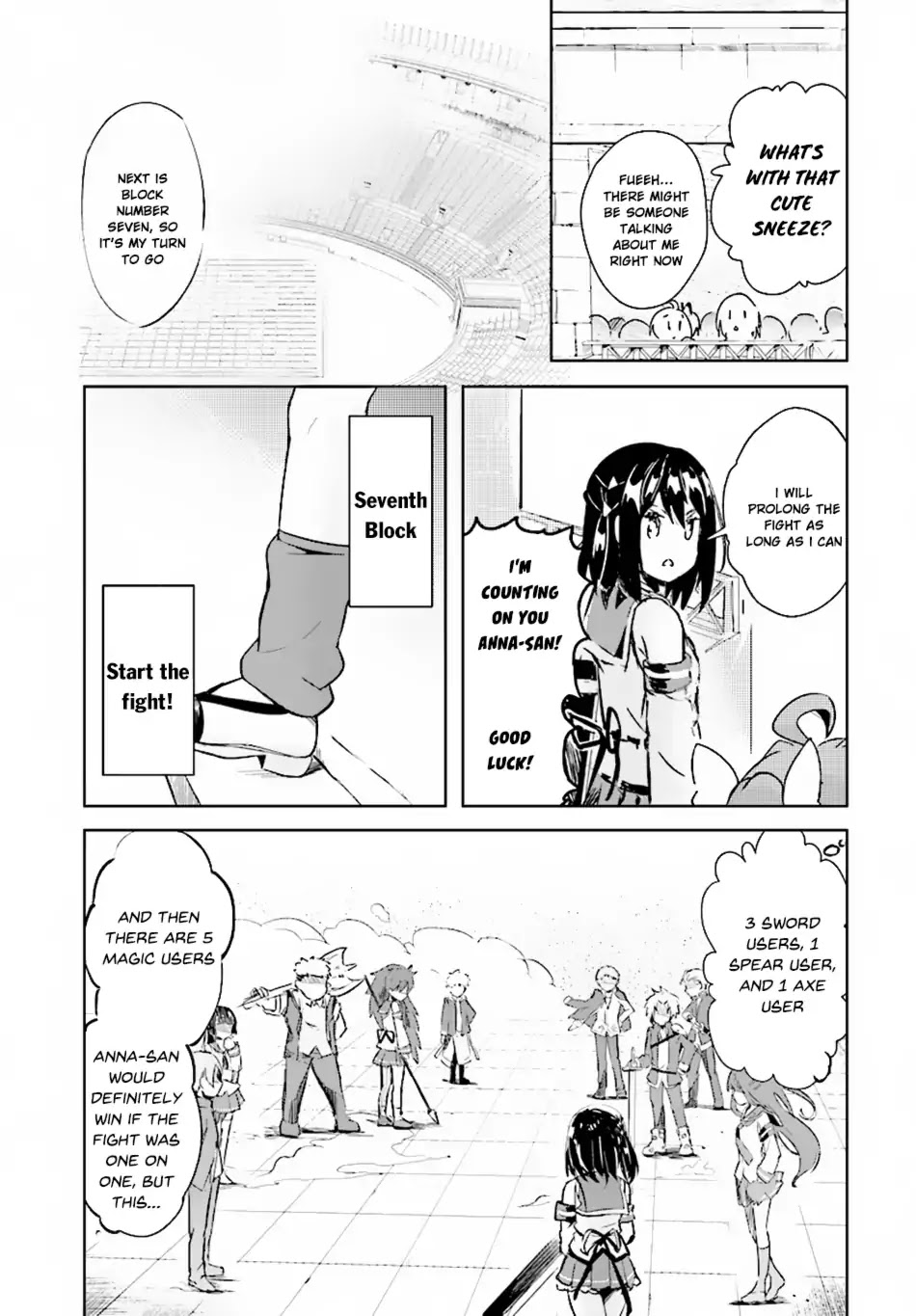 Kenshi o Mezashite Nyūgaku Shitanoni Mahō Tekisei 9999 Nandesukedo!? Chapter 8 page 21 - Chapter 8: The Star of the Prelims!!