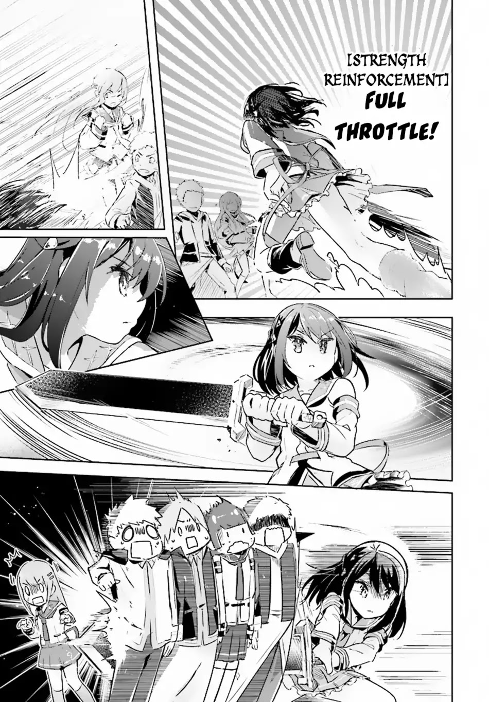 Kenshi o Mezashite Nyūgaku Shitanoni Mahō Tekisei 9999 Nandesukedo!? Chapter 8 page 27 - Chapter 8: The Star of the Prelims!!