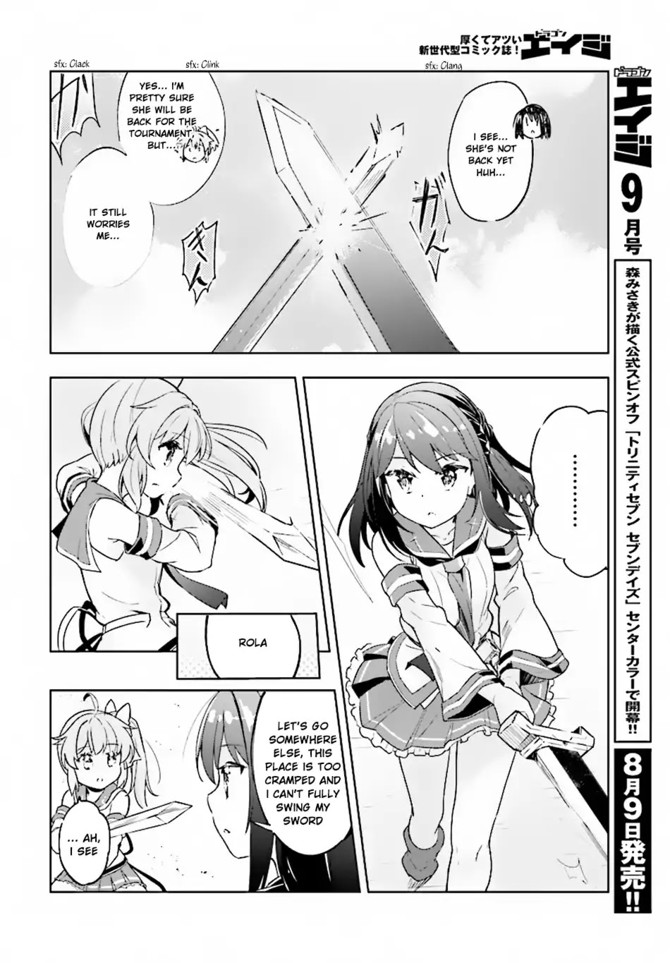 Kenshi o Mezashite Nyūgaku Shitanoni Mahō Tekisei 9999 Nandesukedo!? Chapter 8 page 6 - Chapter 8: The Star of the Prelims!!
