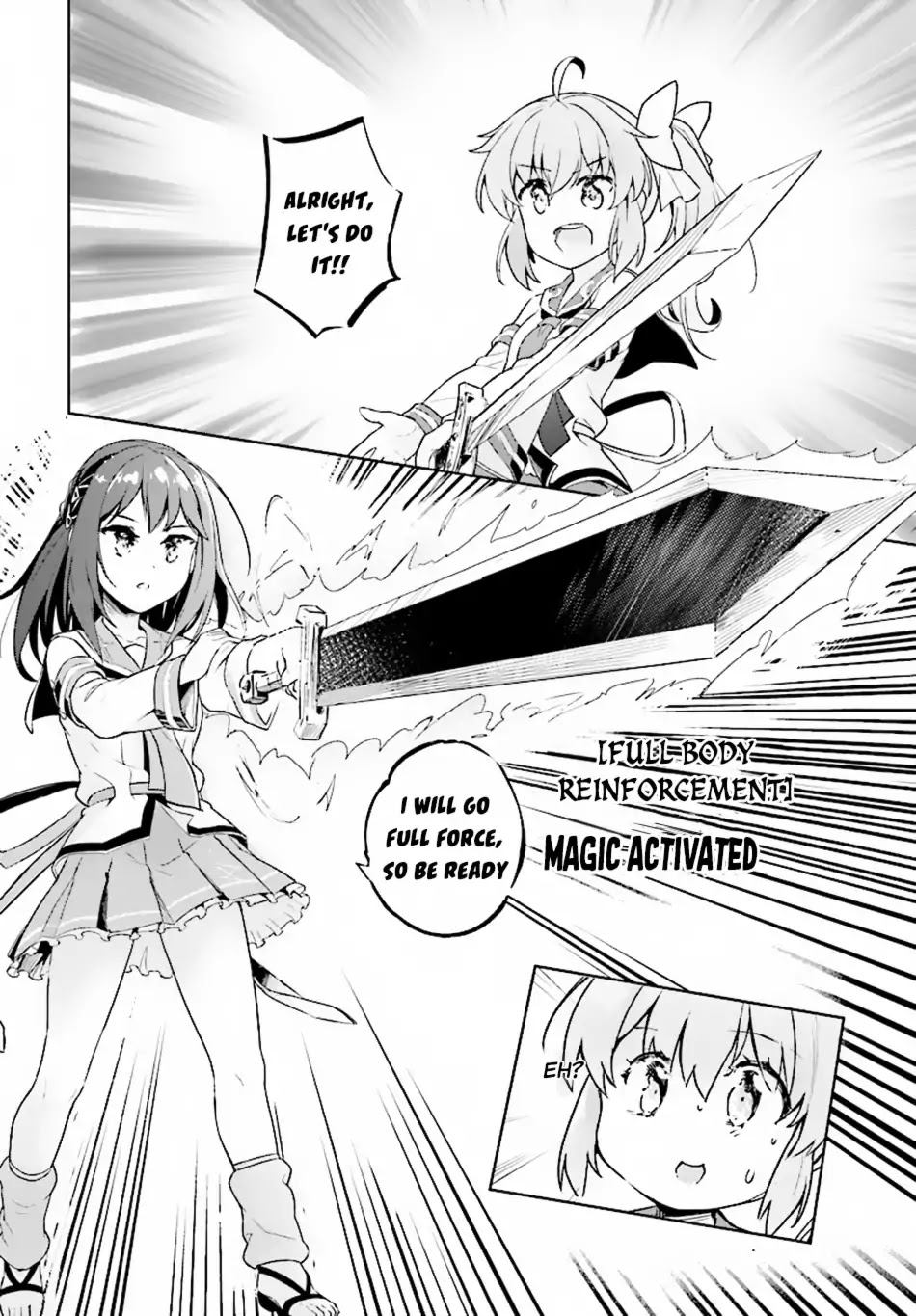 Kenshi o Mezashite Nyūgaku Shitanoni Mahō Tekisei 9999 Nandesukedo!? Chapter 8 page 8 - Chapter 8: The Star of the Prelims!!