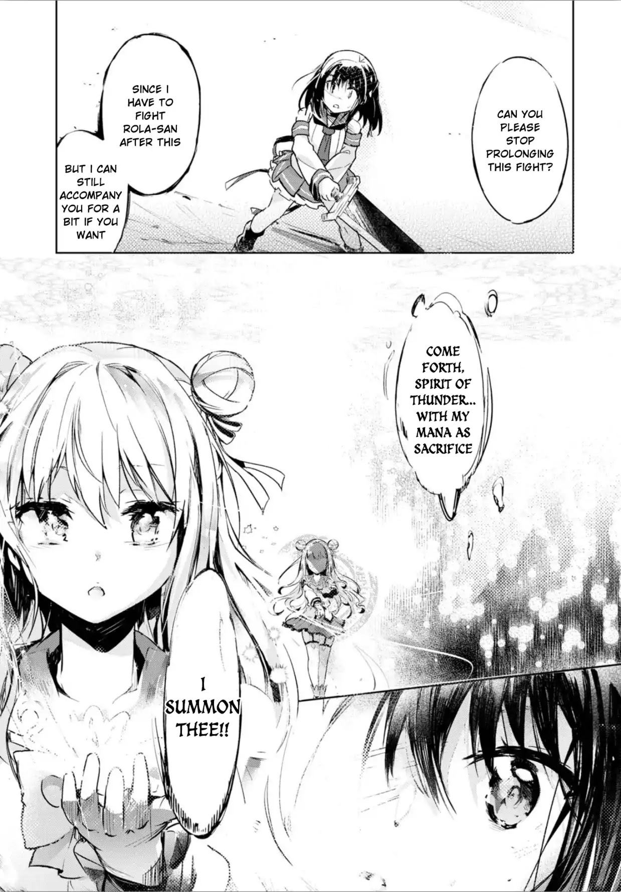 Kenshi o Mezashite Nyūgaku Shitanoni Mahō Tekisei 9999 Nandesukedo!? Chapter 9 page 15 - Chapter 9: The Final!