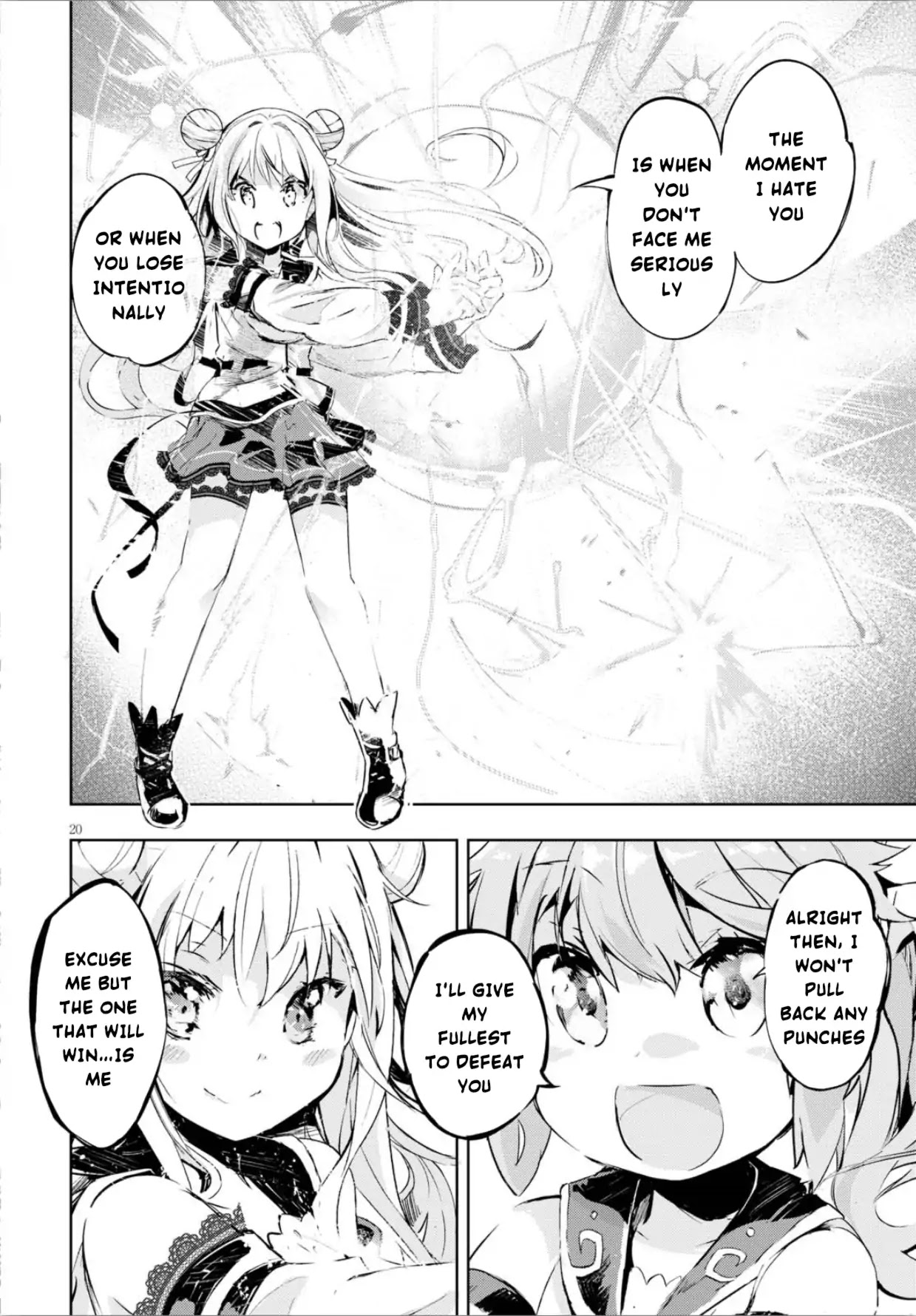 Kenshi o Mezashite Nyūgaku Shitanoni Mahō Tekisei 9999 Nandesukedo!? Chapter 9 page 21 - Chapter 9: The Final!