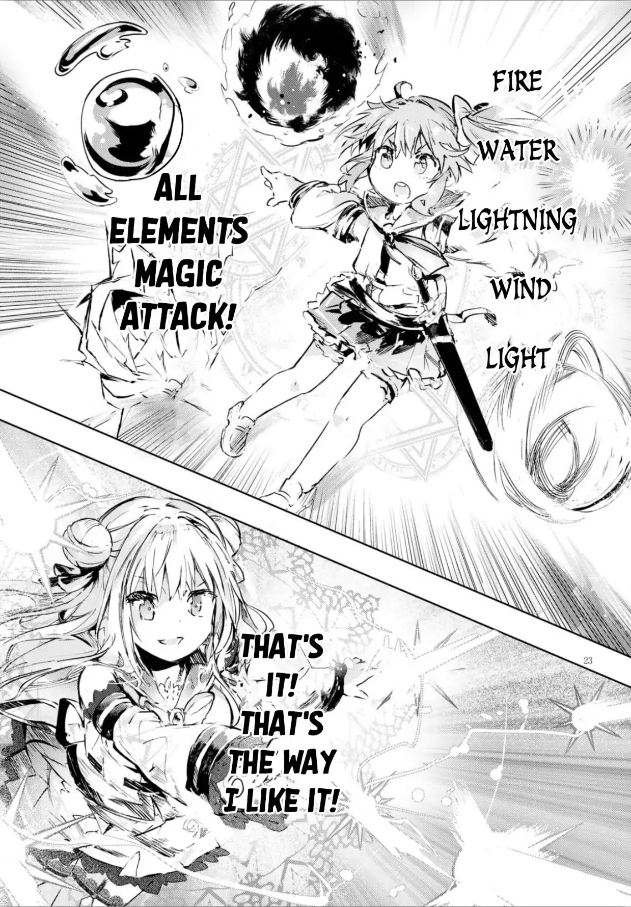 Kenshi o Mezashite Nyūgaku Shitanoni Mahō Tekisei 9999 Nandesukedo!? Chapter 9 page 24 - Chapter 9: The Final!