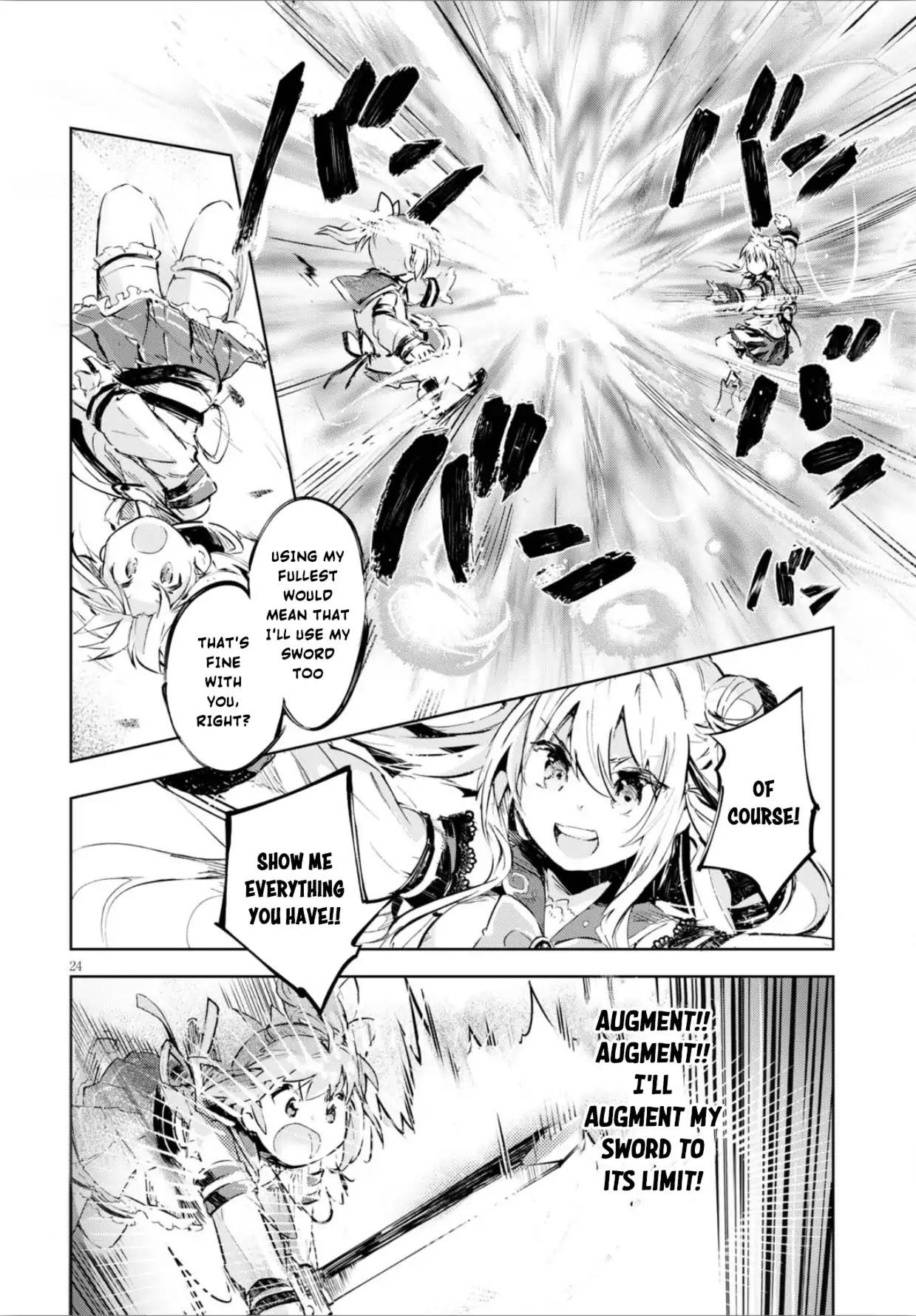 Kenshi o Mezashite Nyūgaku Shitanoni Mahō Tekisei 9999 Nandesukedo!? Chapter 9 page 25 - Chapter 9: The Final!