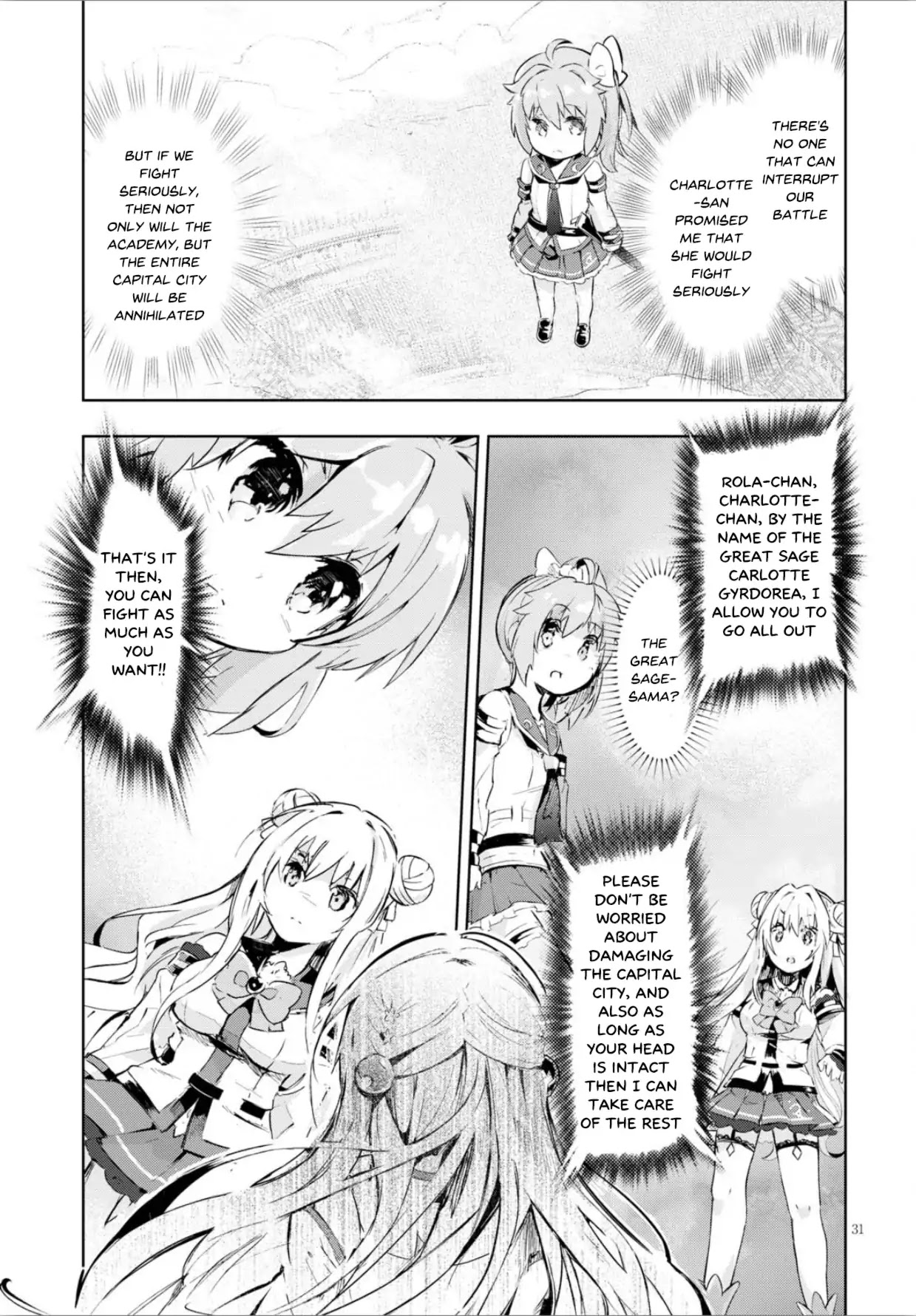 Kenshi o Mezashite Nyūgaku Shitanoni Mahō Tekisei 9999 Nandesukedo!? Chapter 9 page 31 - Chapter 9: The Final!