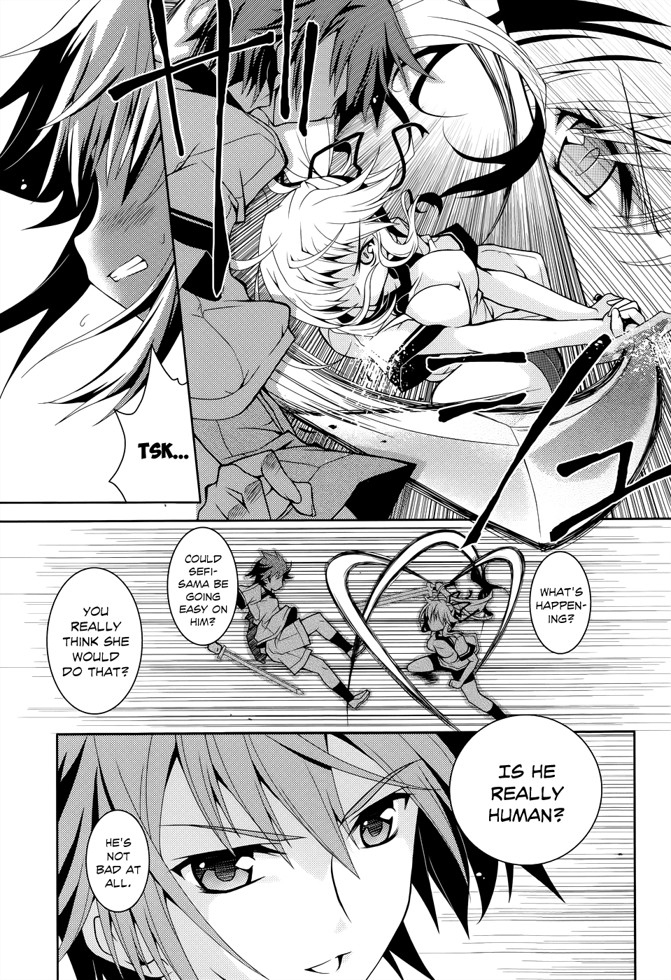 Kenshin no Keishousha Chapter 1 page 14 - Chapter 1: The Blade-loving Species