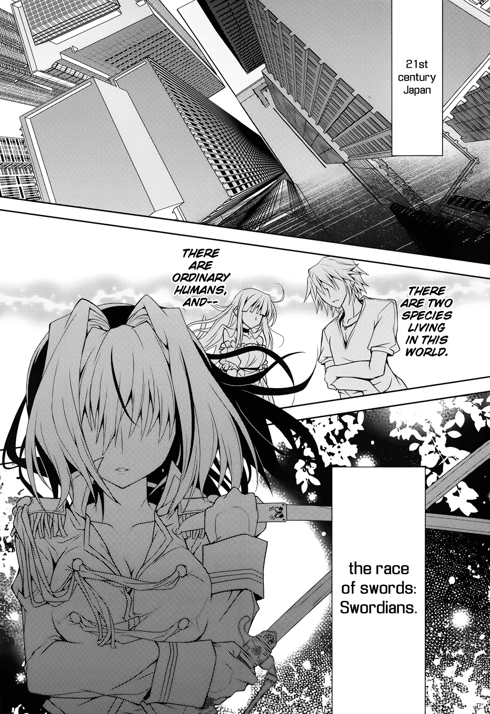 Kenshin no Keishousha Chapter 1 page 4 - Chapter 1: The Blade-loving Species