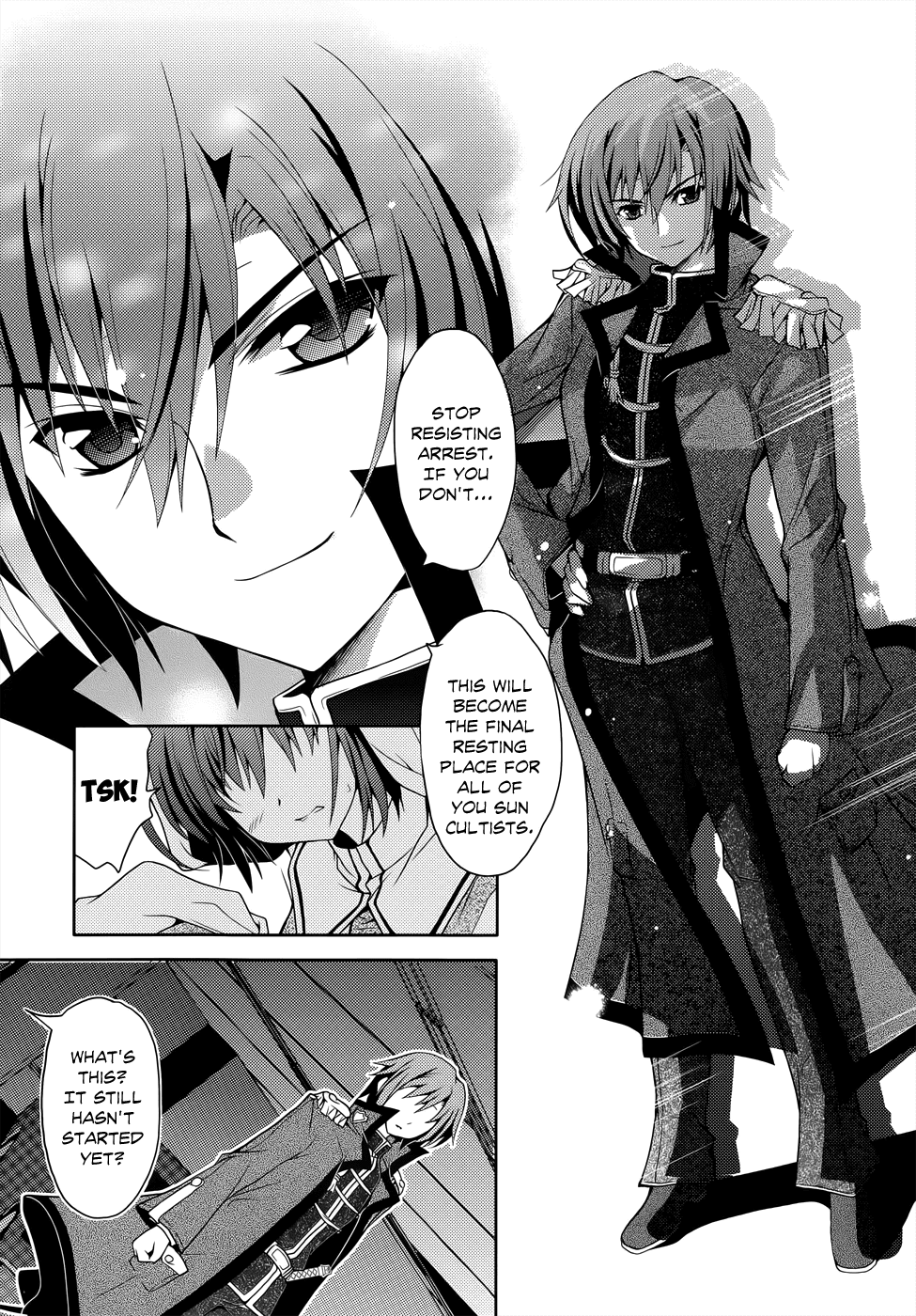Kenshin no Keishousha Chapter 2 page 5 - Chapter 2: Kensei's Seal