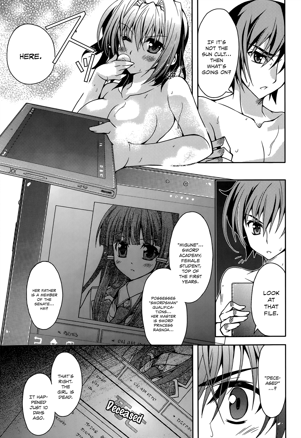 Kenshin no Keishousha Chapter 5 page 15 - Chapter 5: Chief Manaka