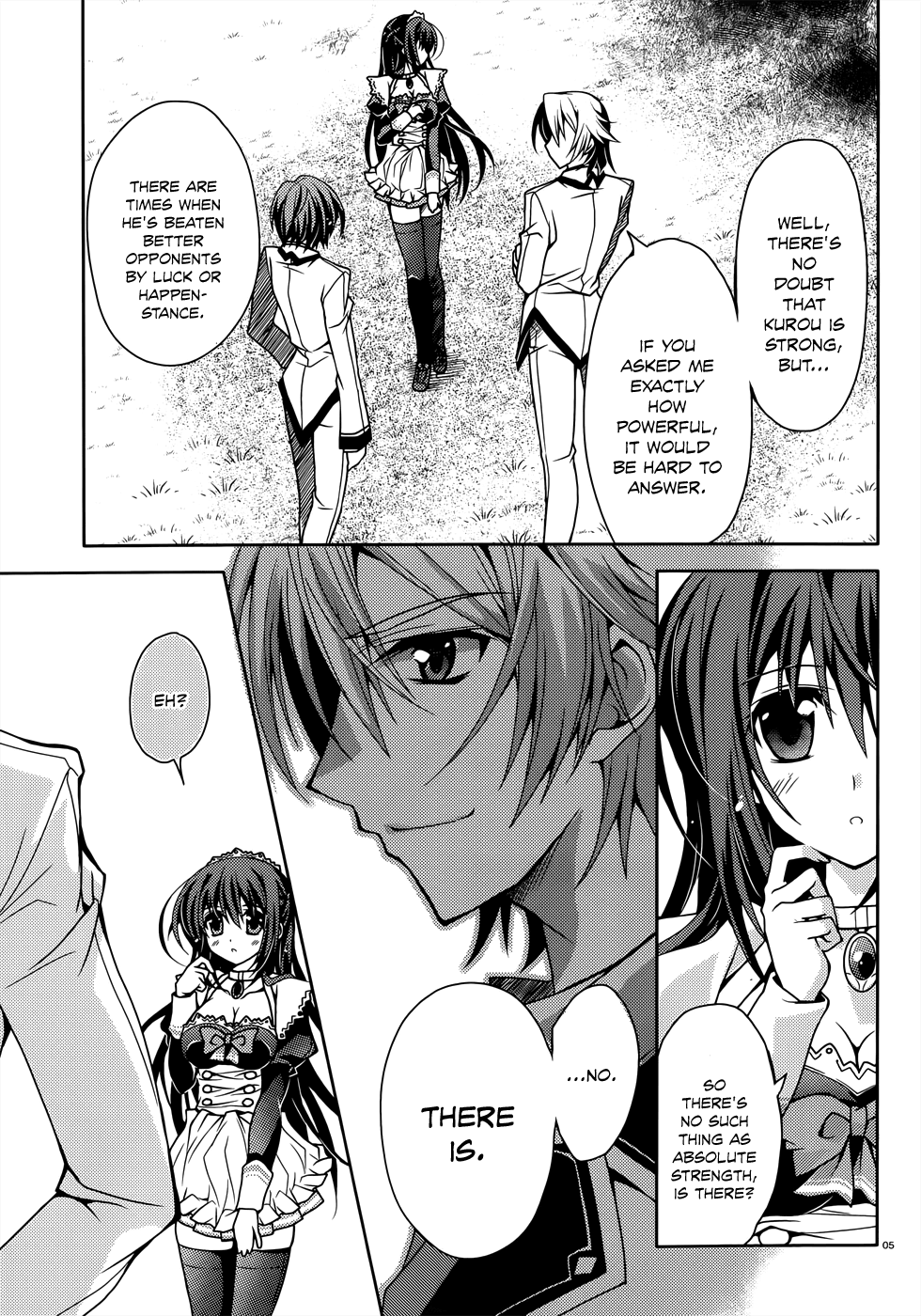 Kenshin no Keishousha Chapter 5 page 5 - Chapter 5: Chief Manaka