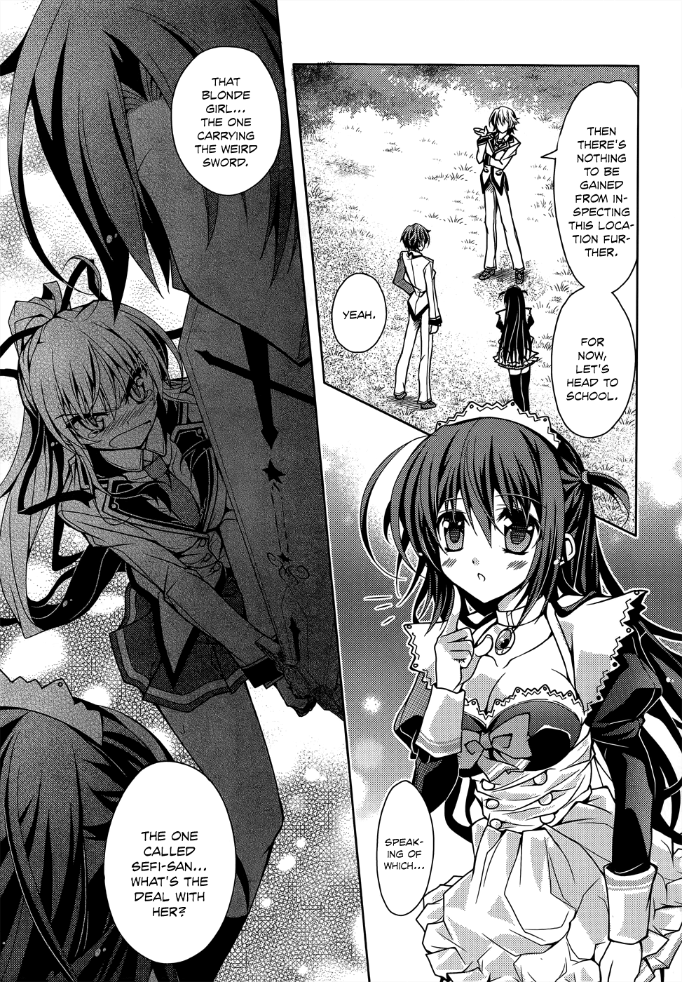 Kenshin no Keishousha Chapter 5 page 7 - Chapter 5: Chief Manaka