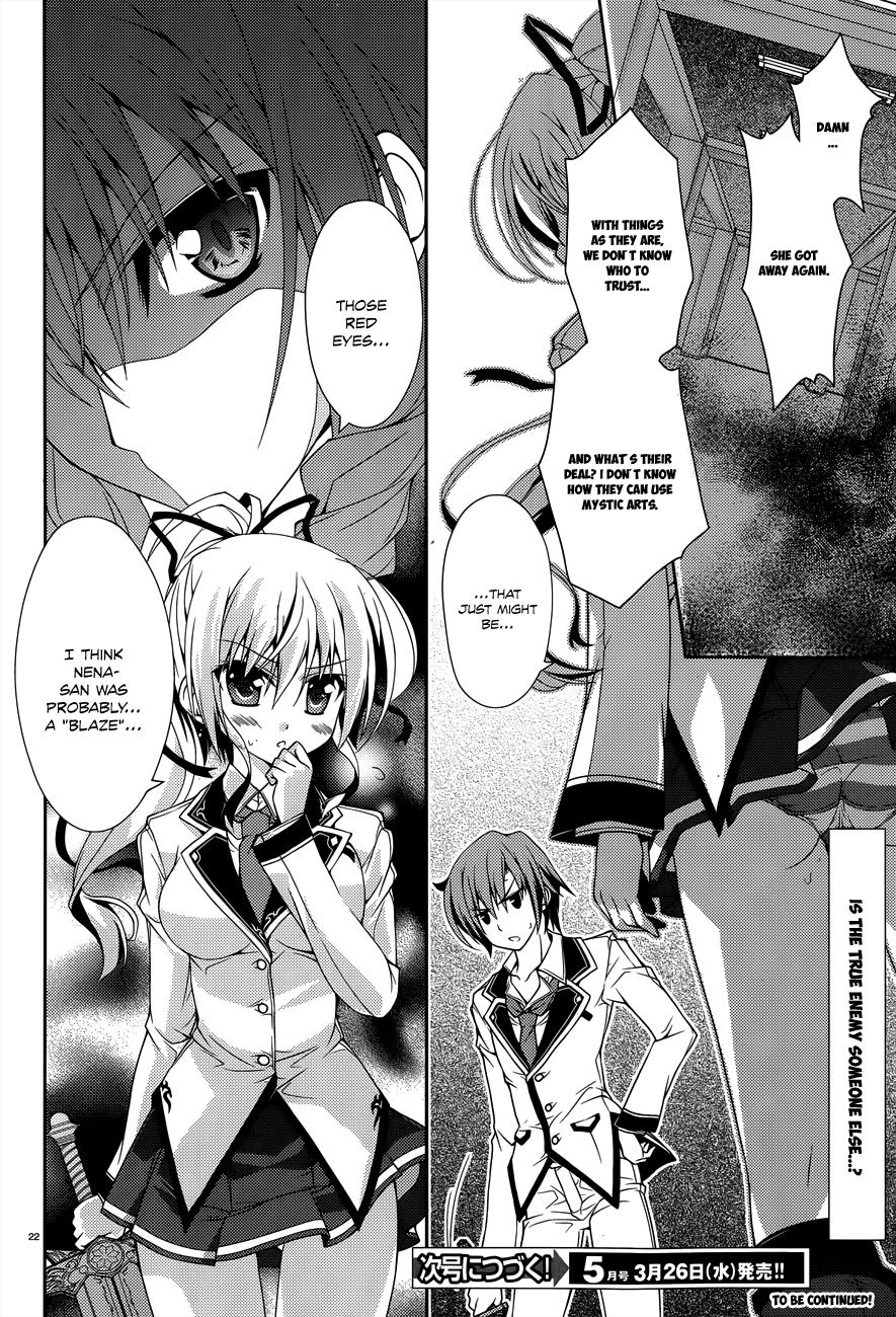 Kenshin no Keishousha Chapter 9 page 22 - Chapter 9: Blaze