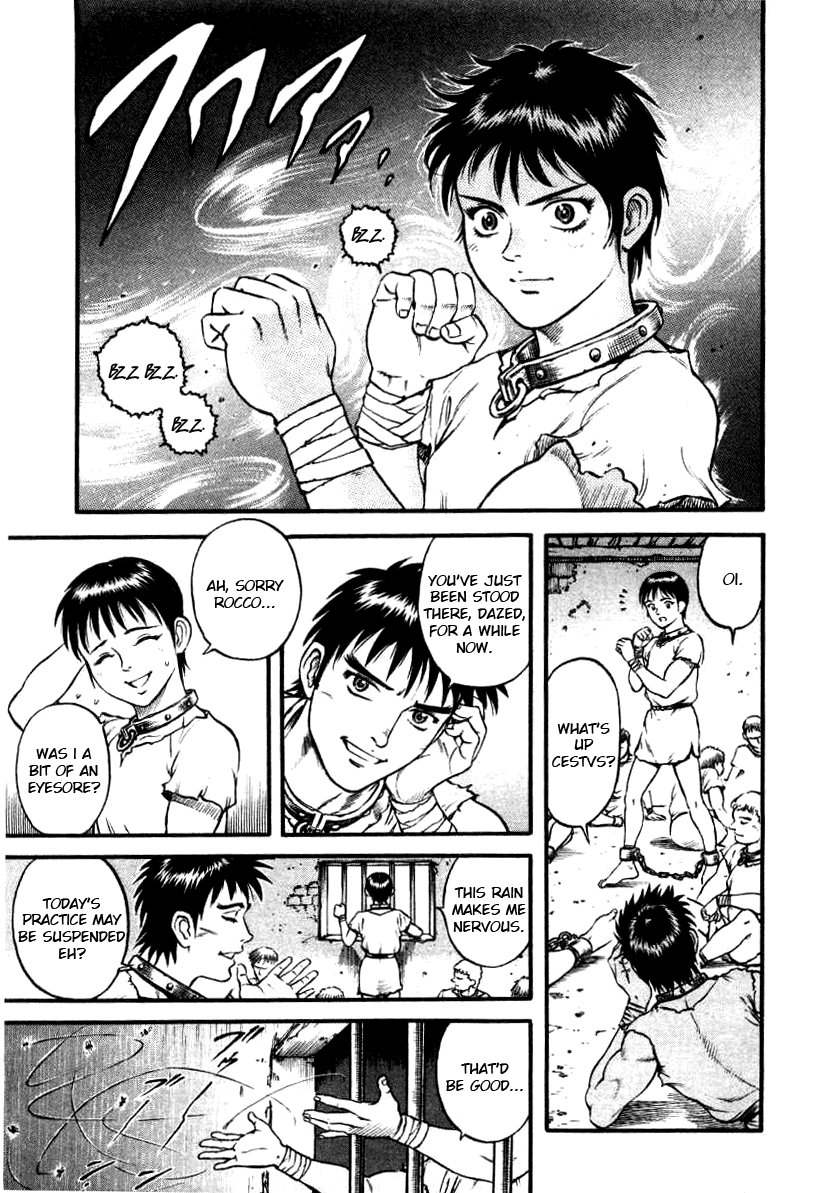 Kento Ankokuden Cestvs Chapter 1 page 10 - Chapter 1: Cestvs The Slave-Boxer