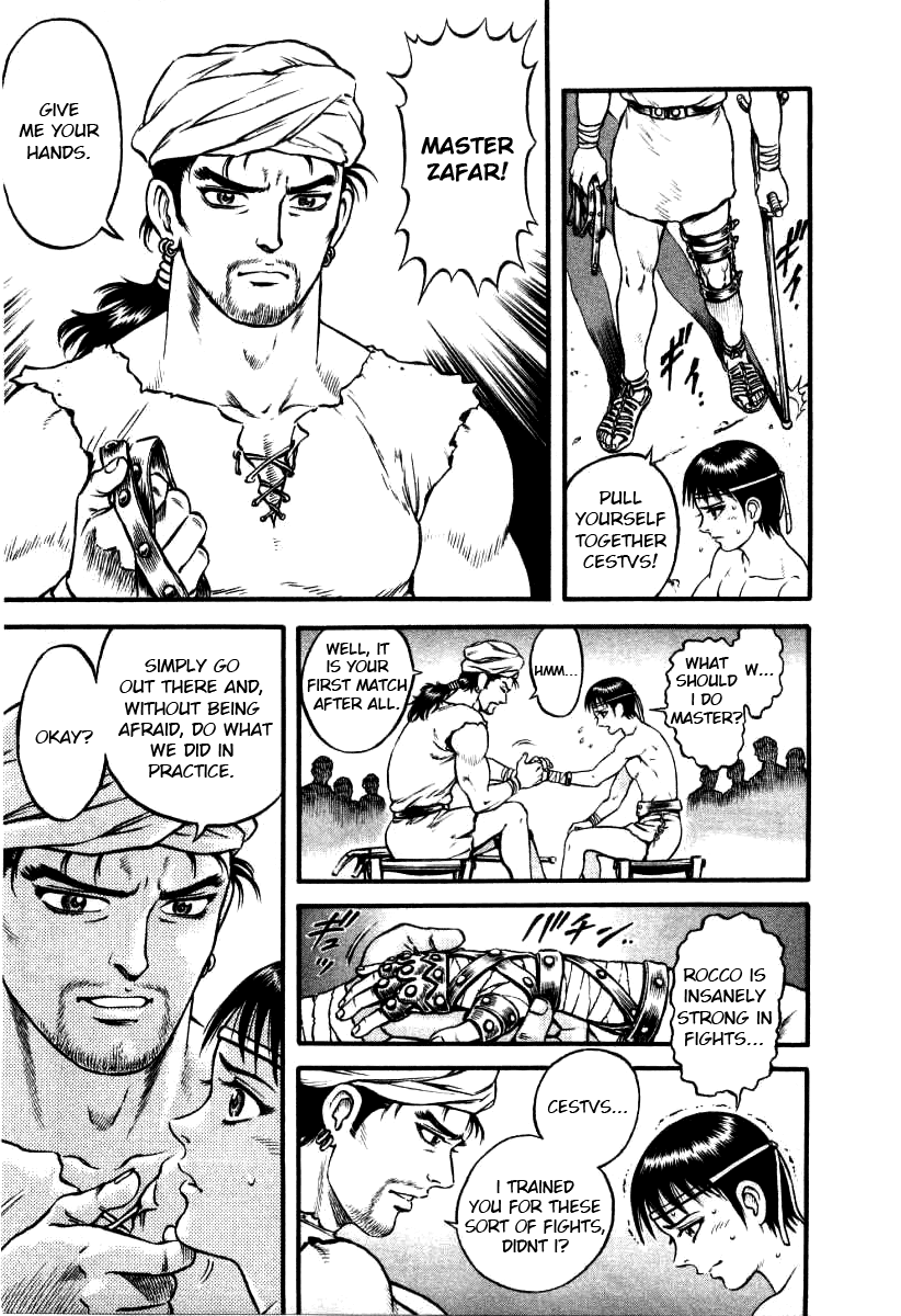 Kento Ankokuden Cestvs Chapter 1 page 17 - Chapter 1: Cestvs The Slave-Boxer