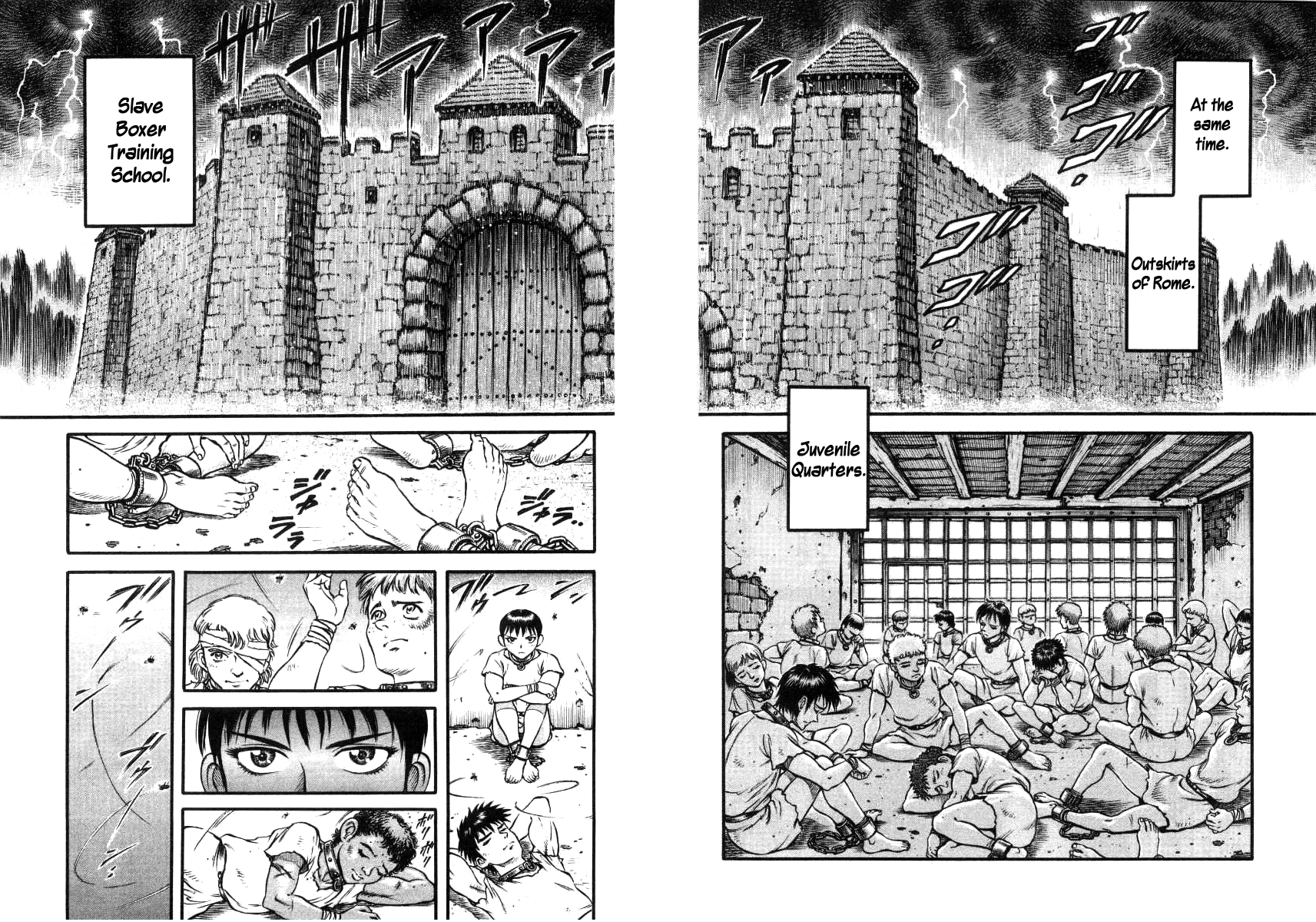 Kento Ankokuden Cestvs Chapter 1 page 8 - Chapter 1: Cestvs The Slave-Boxer