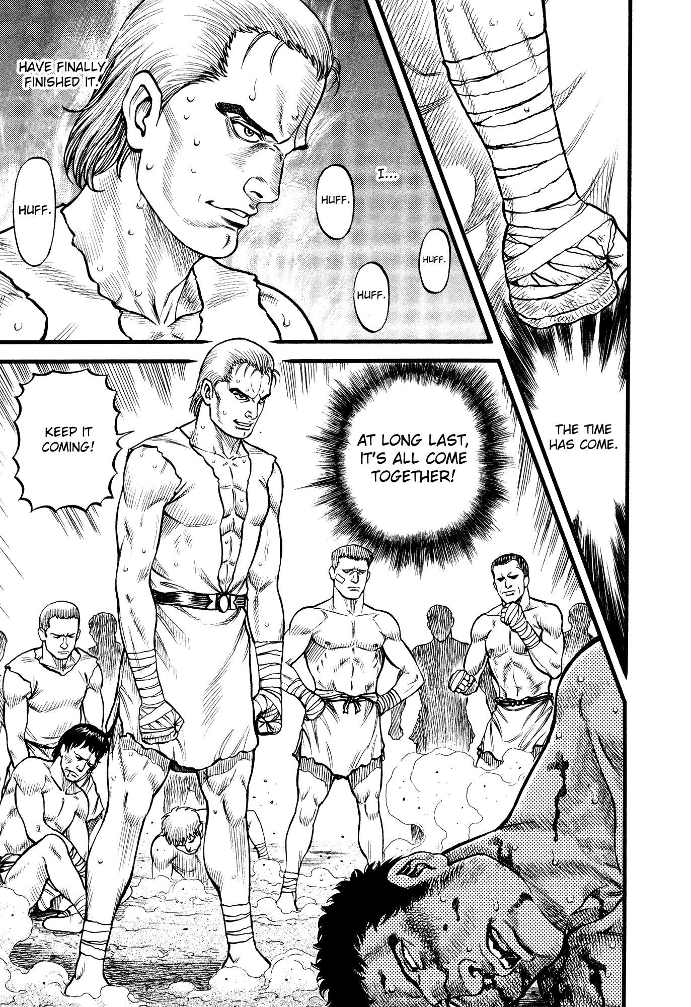 Kento Ankokuden Cestvs Chapter 102 page 7 - Chapter 102: Black Flames
