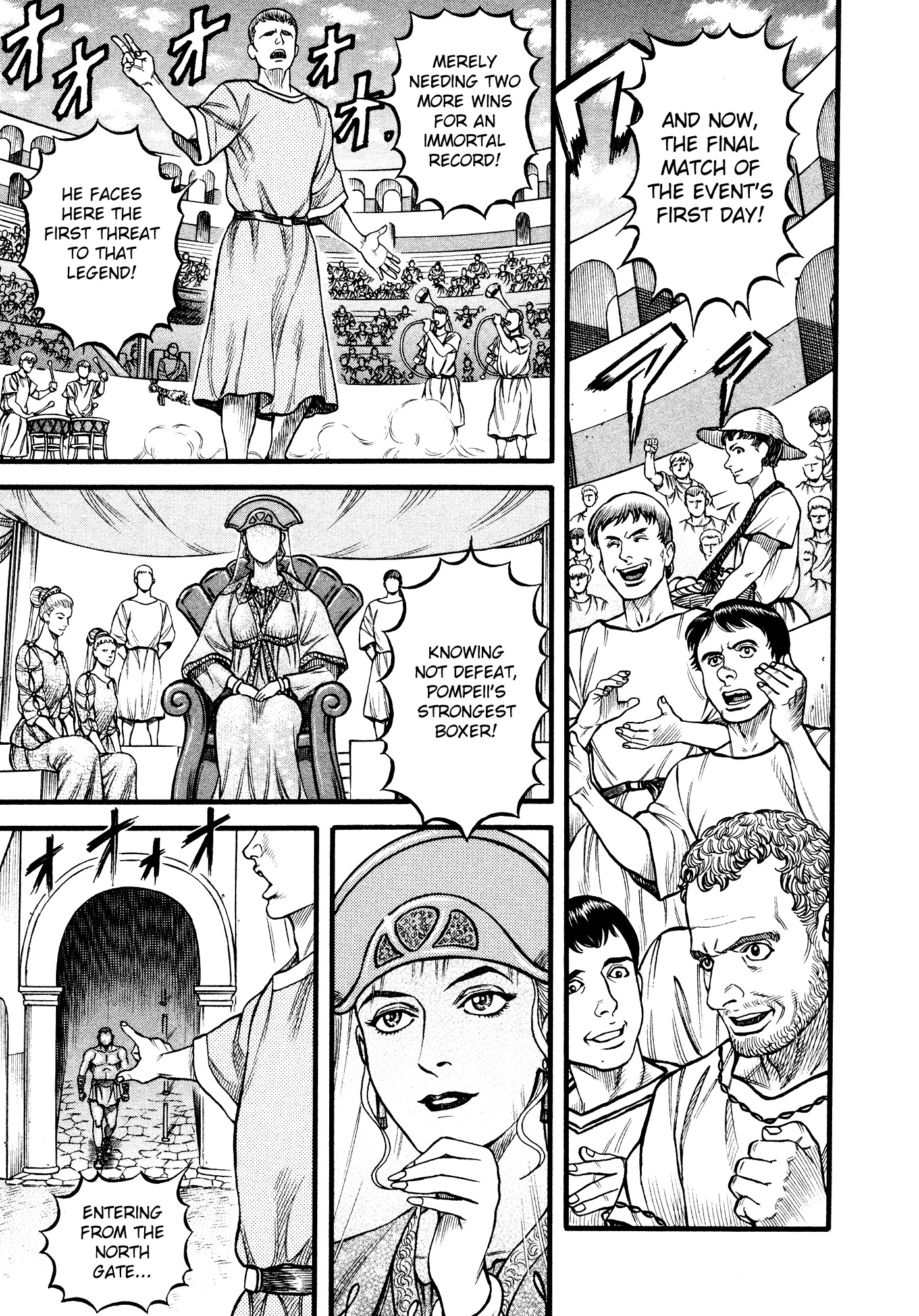 Kento Ankokuden Cestvs Chapter 103 page 3 - Chapter 103: Bellows and Jeers