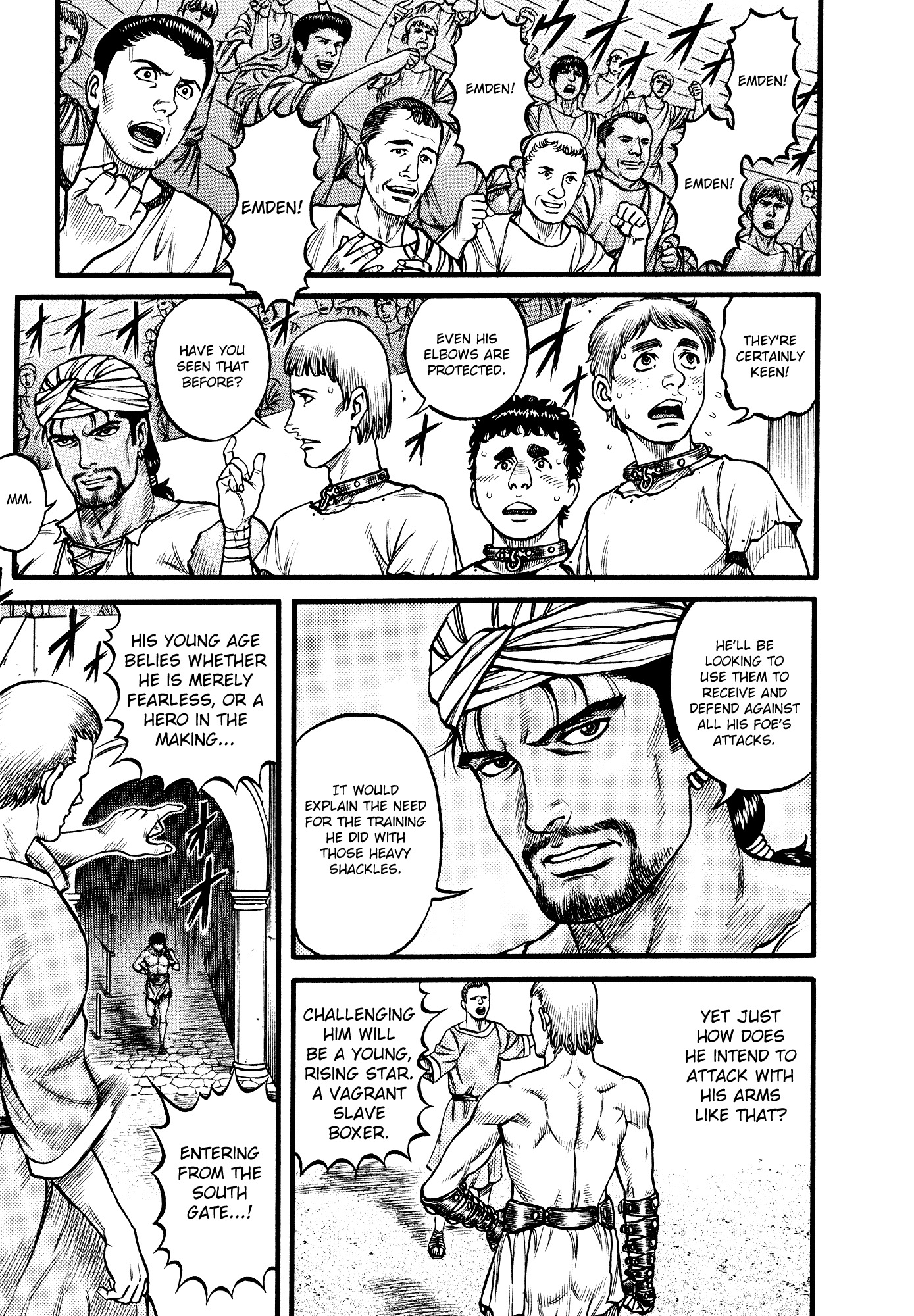 Kento Ankokuden Cestvs Chapter 103 page 5 - Chapter 103: Bellows and Jeers