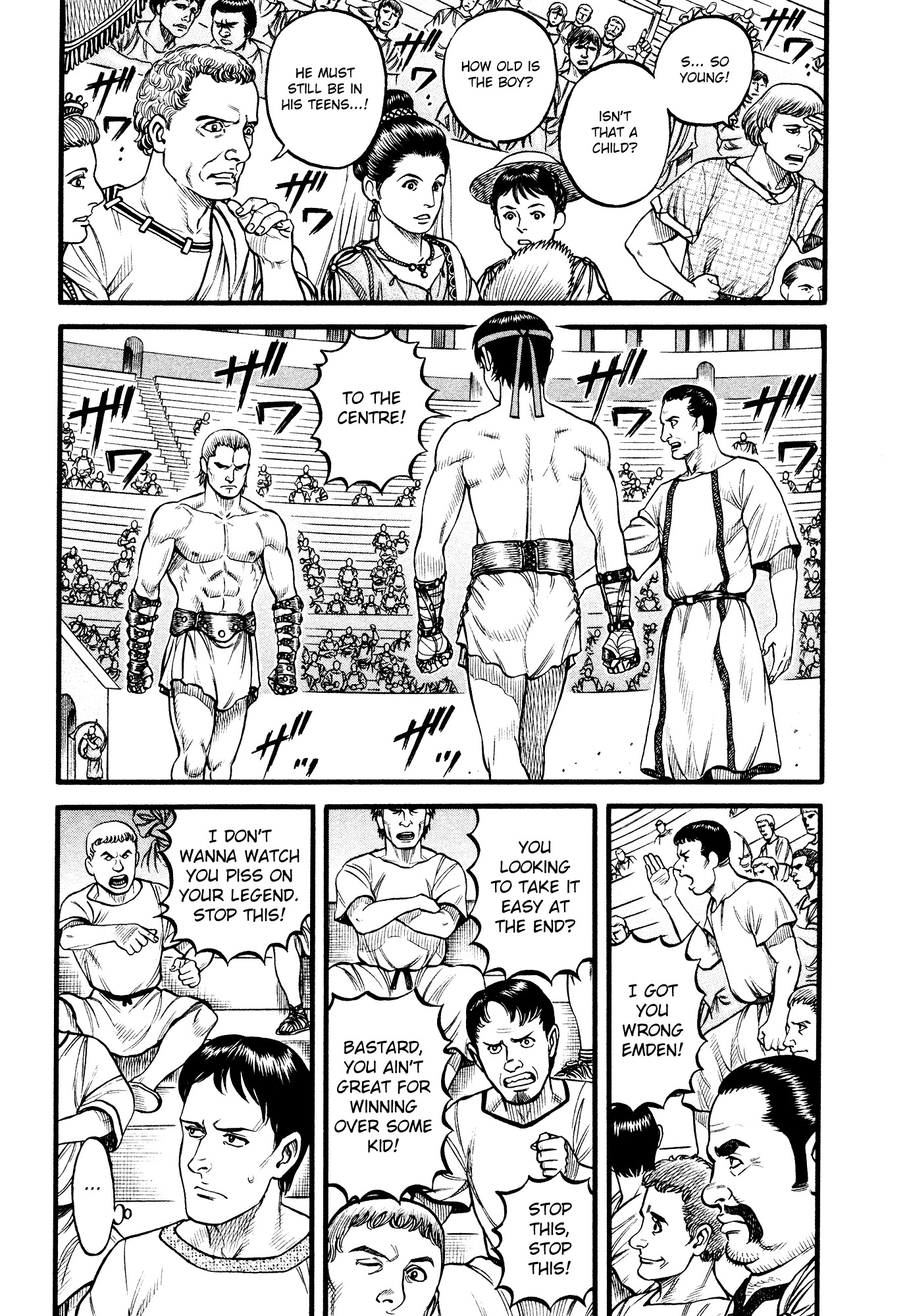 Kento Ankokuden Cestvs Chapter 103 page 7 - Chapter 103: Bellows and Jeers