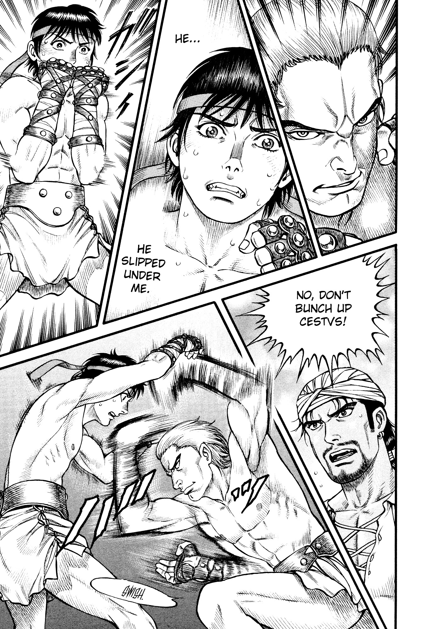 Kento Ankokuden Cestvs Chapter 105 page 11 - Chapter 105: A Close Range Attack
