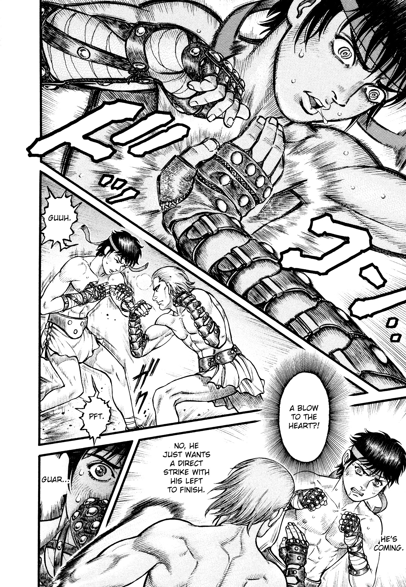 Kento Ankokuden Cestvs Chapter 105 page 12 - Chapter 105: A Close Range Attack