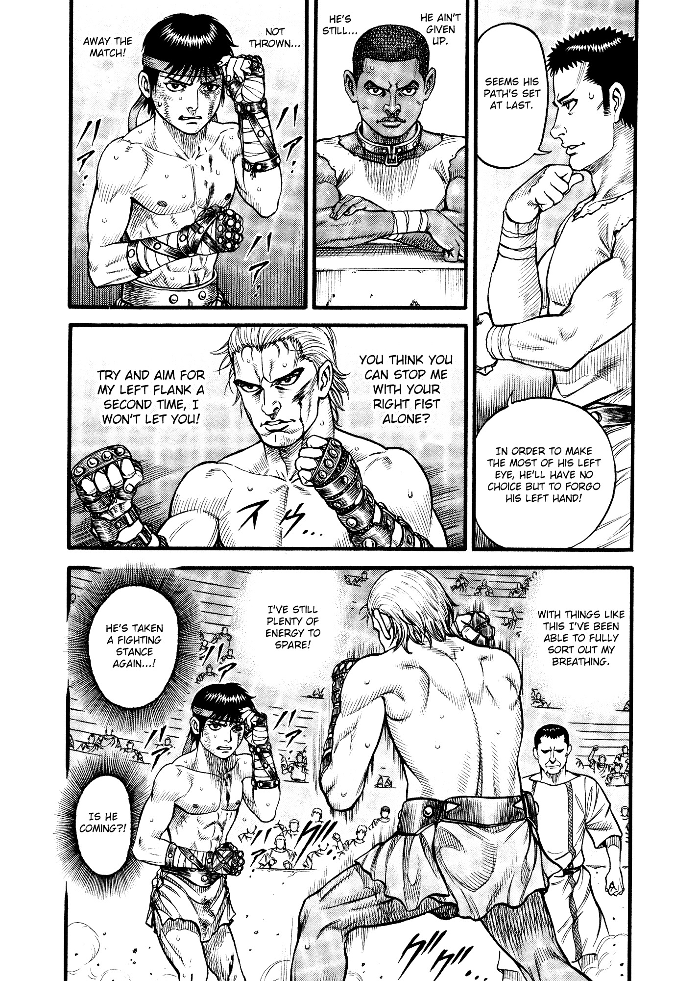 Kento Ankokuden Cestvs Chapter 110 page 4 - Chapter 110: A Way Out; The Decapitator II