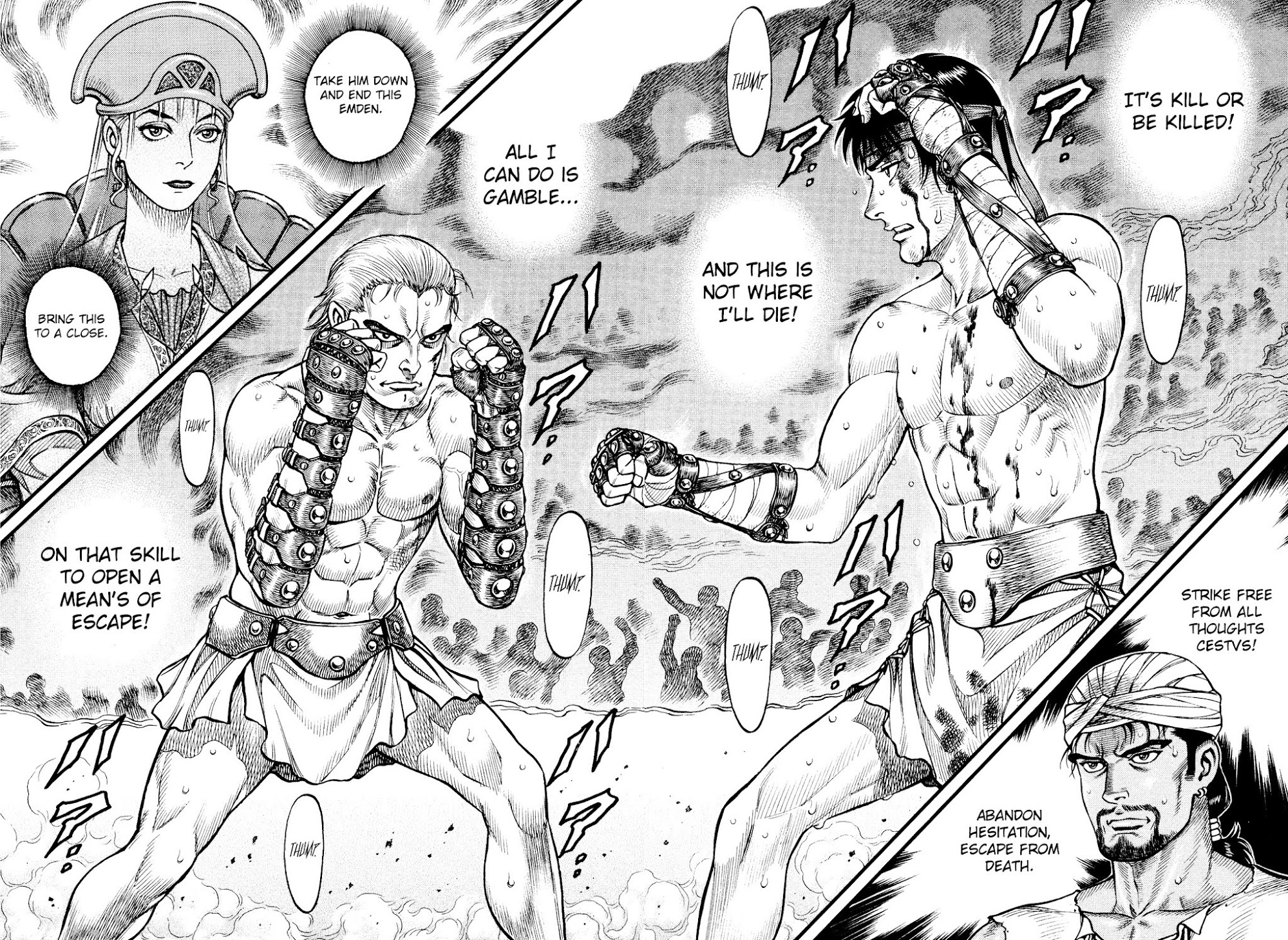 Kento Ankokuden Cestvs Chapter 110 page 6 - Chapter 110: A Way Out; The Decapitator II
