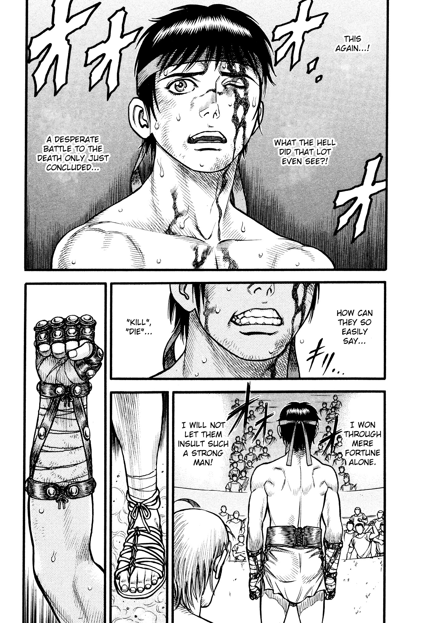 Kento Ankokuden Cestvs Chapter 112 page 3 - Chapter 112: A Parting Glance