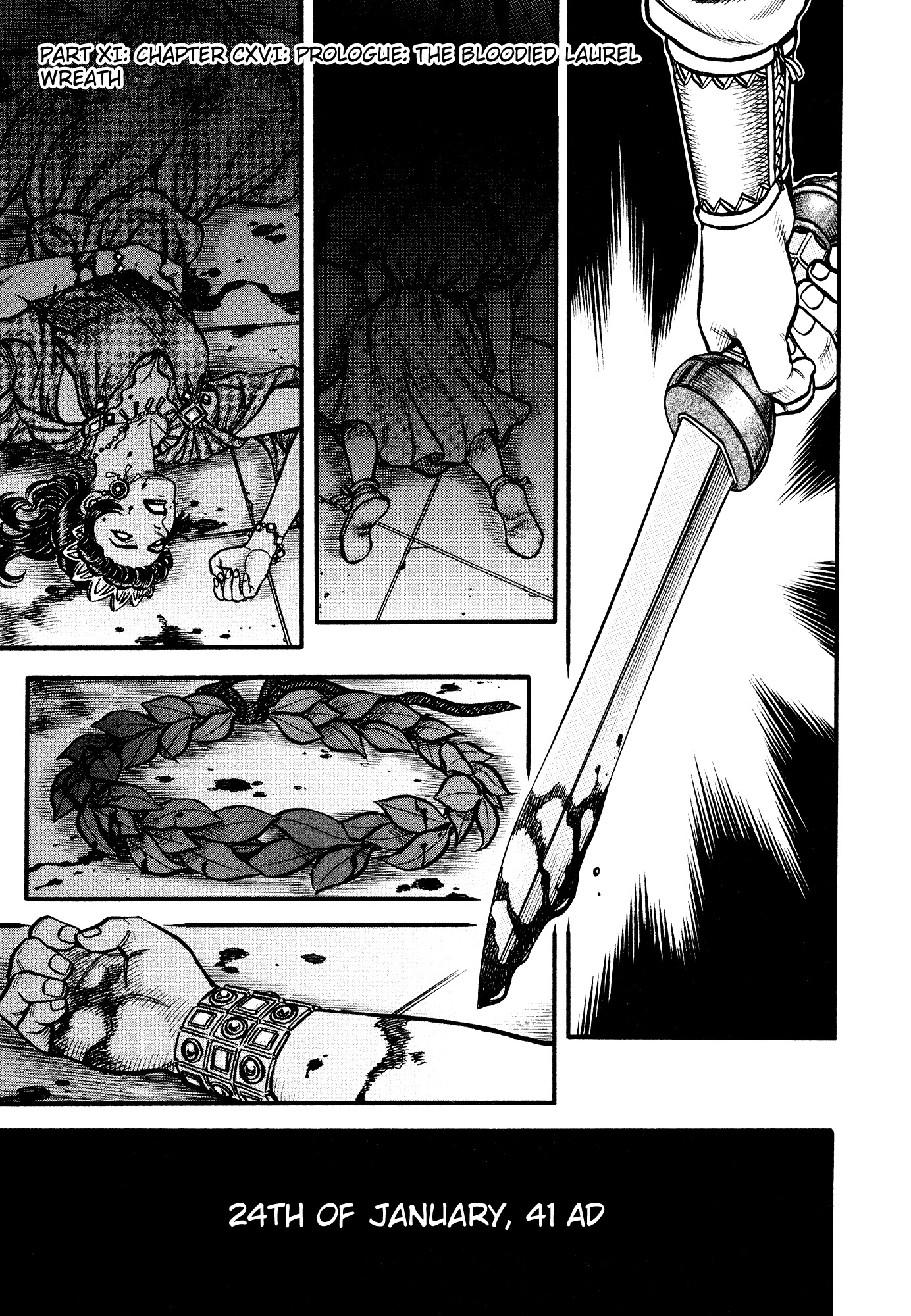 Kento Ankokuden Cestvs Chapter 116 page 1 - Chapter 116: Prologue: The Bloodied Laural Wreath