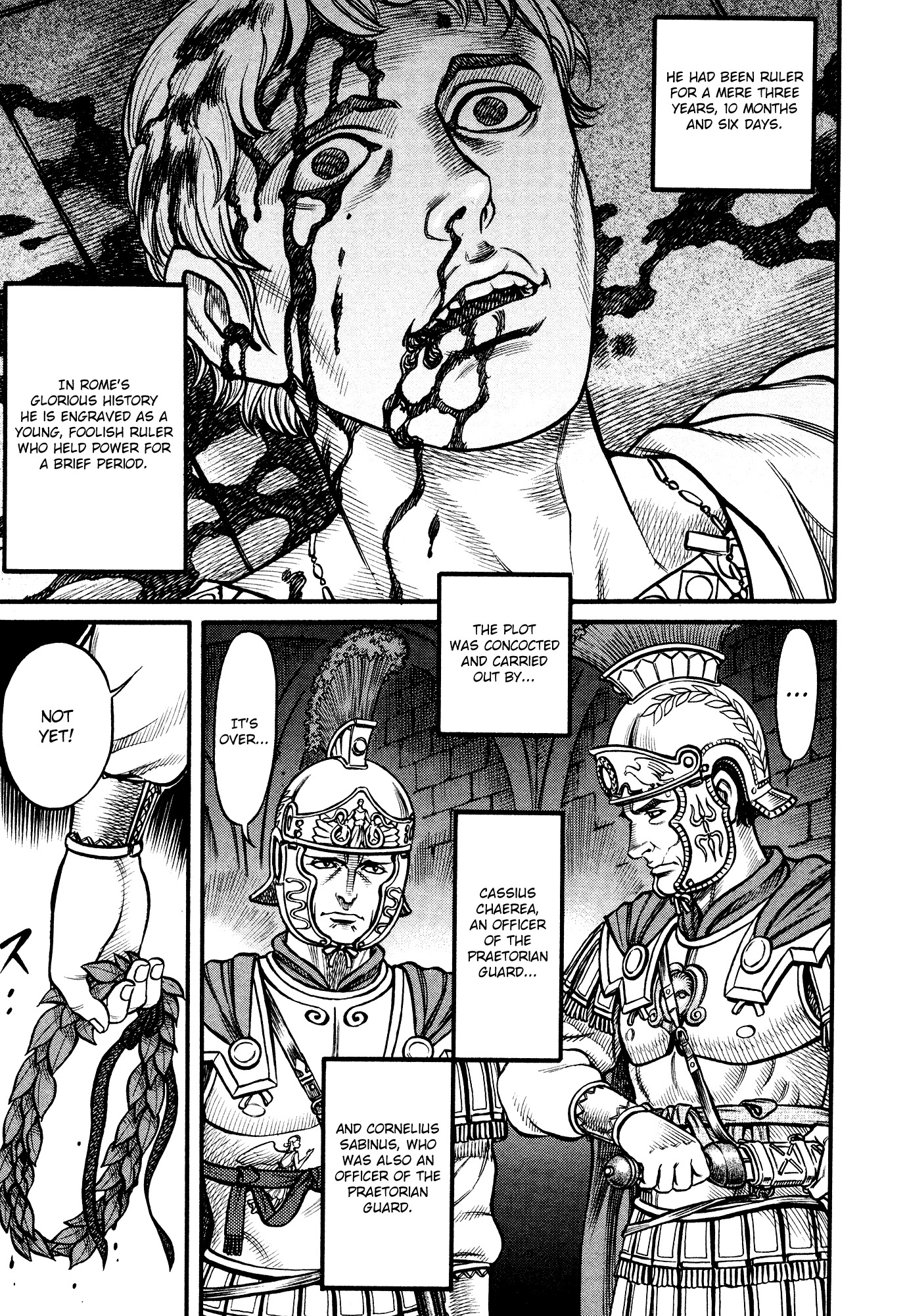 Kento Ankokuden Cestvs Chapter 116 page 3 - Chapter 116: Prologue: The Bloodied Laural Wreath