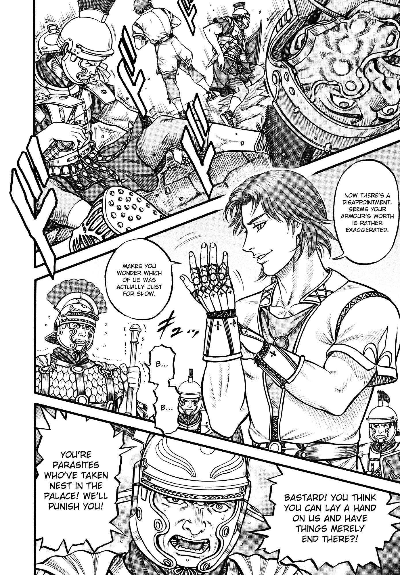 Kento Ankokuden Cestvs Chapter 120 page 10 - Chapter 120: The Two Guard Groups