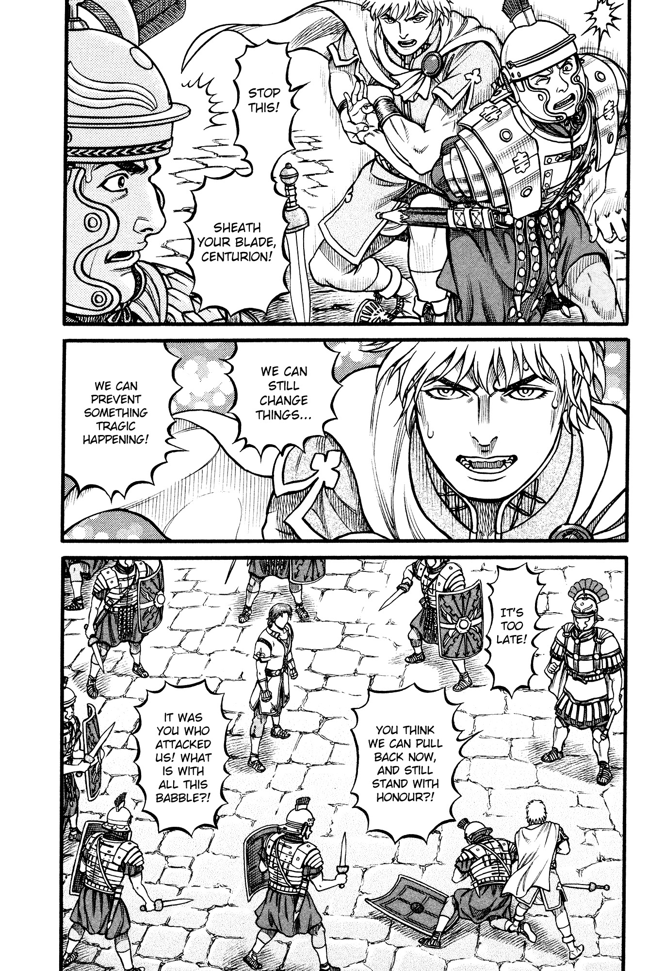 Kento Ankokuden Cestvs Chapter 120 page 12 - Chapter 120: The Two Guard Groups