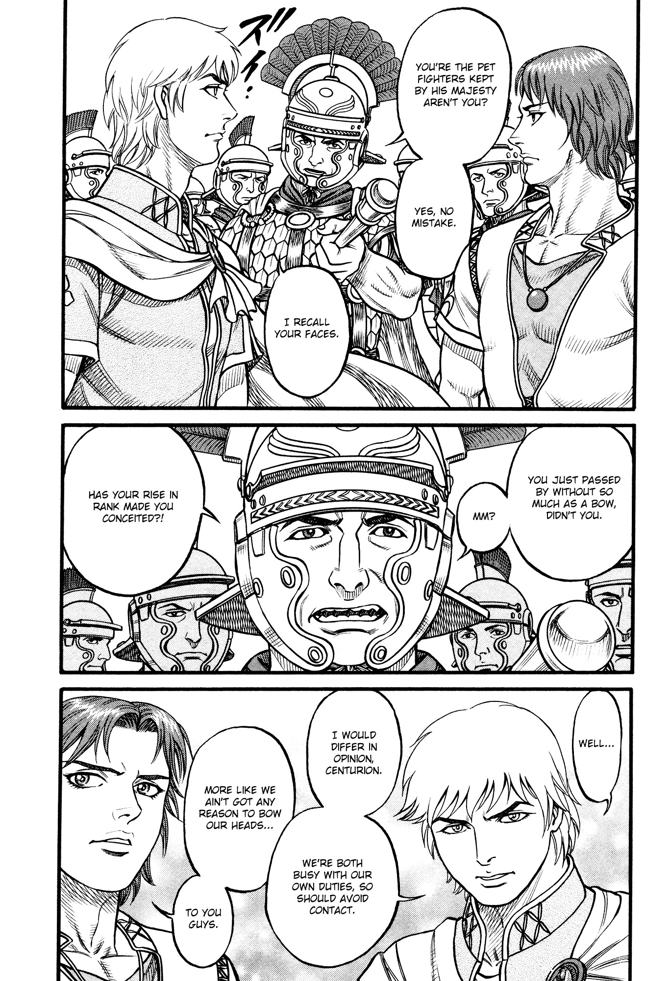 Kento Ankokuden Cestvs Chapter 120 page 5 - Chapter 120: The Two Guard Groups