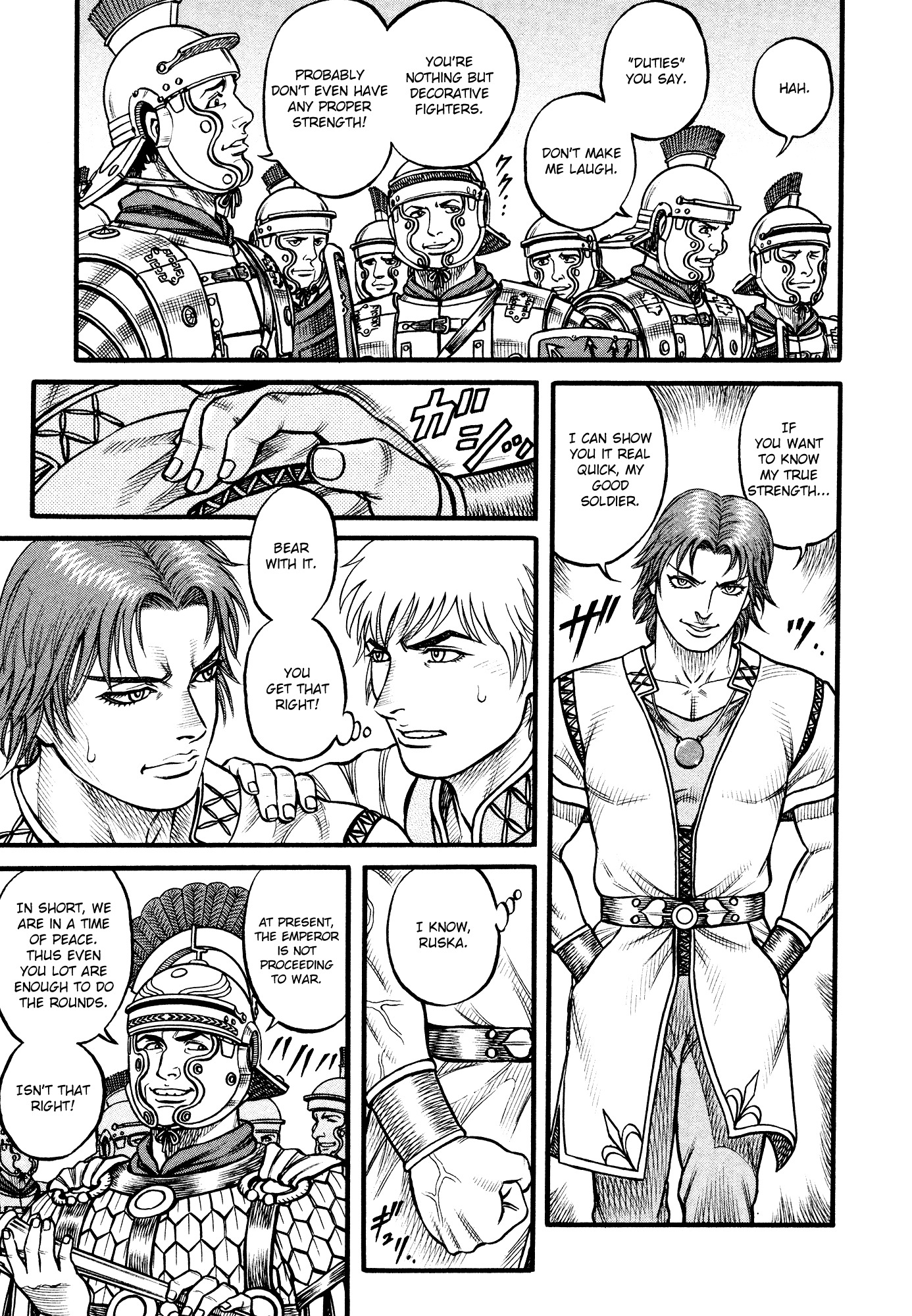 Kento Ankokuden Cestvs Chapter 120 page 6 - Chapter 120: The Two Guard Groups