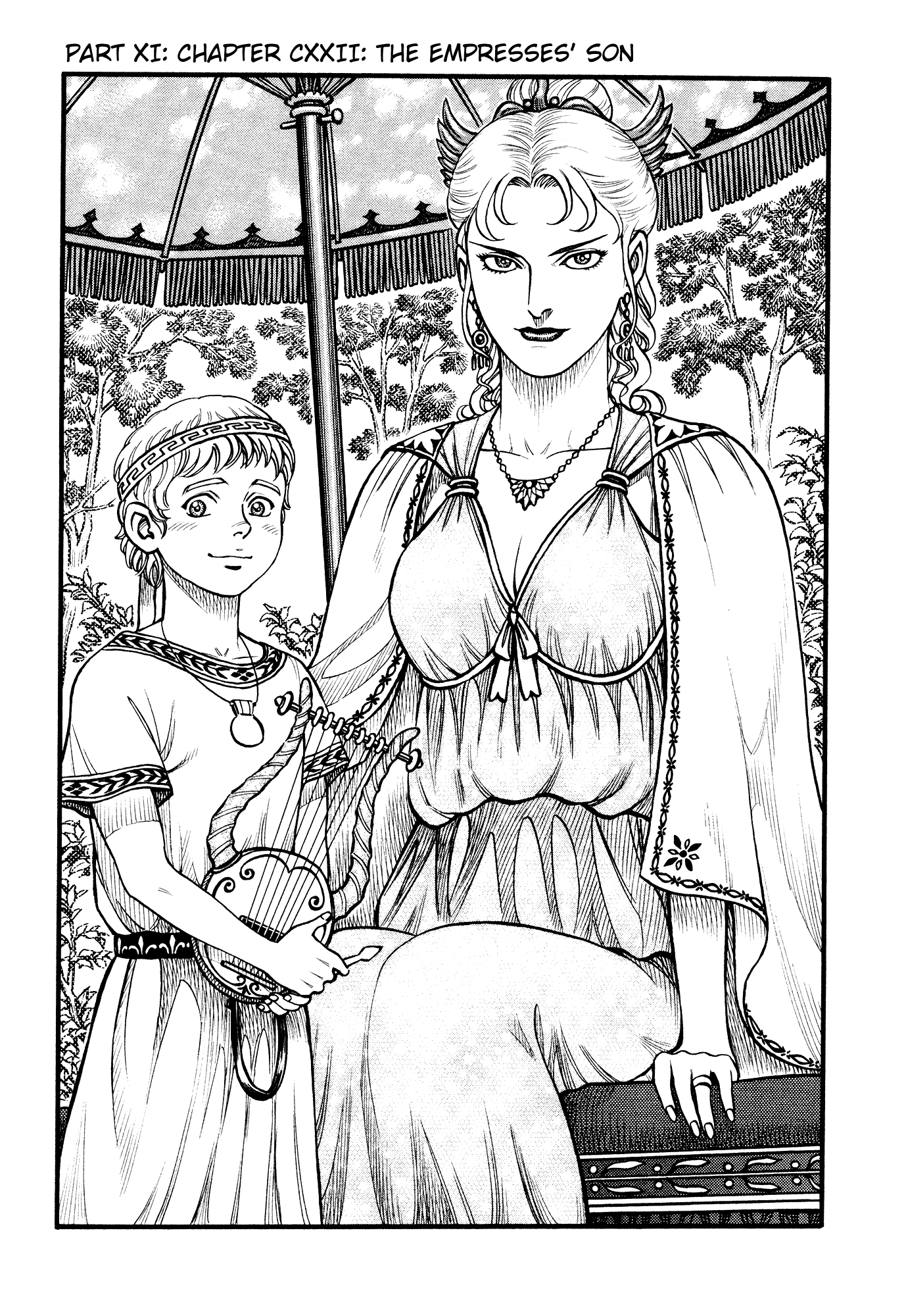 Kento Ankokuden Cestvs Chapter 122 page 1 - Chapter 122: The Empresses' Son