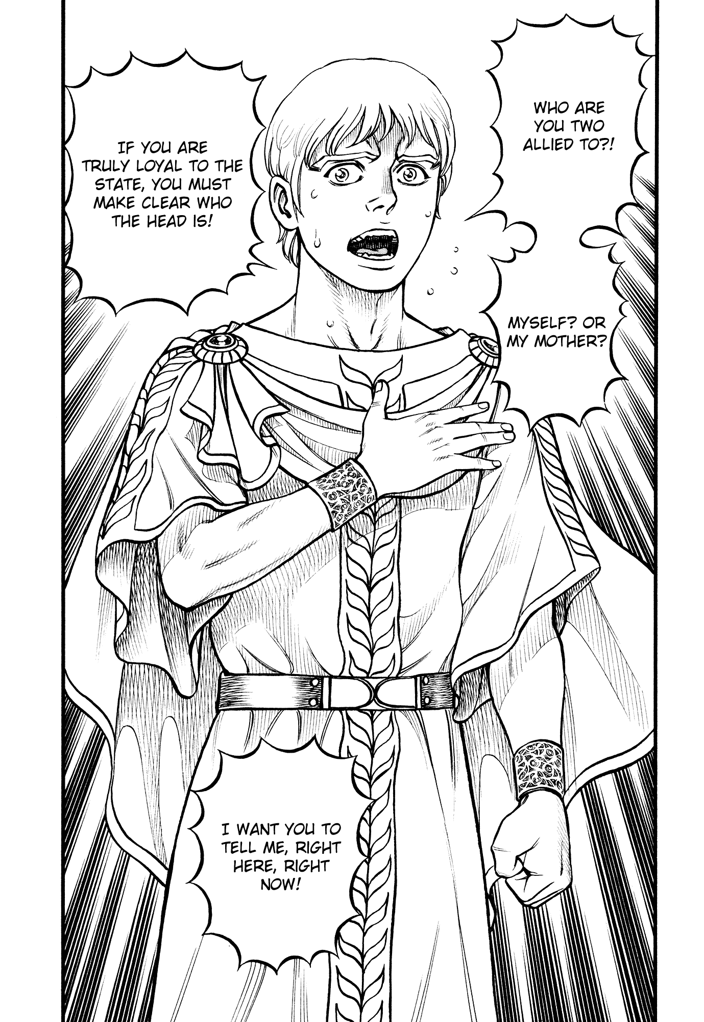 Kento Ankokuden Cestvs Chapter 122 page 12 - Chapter 122: The Empresses' Son